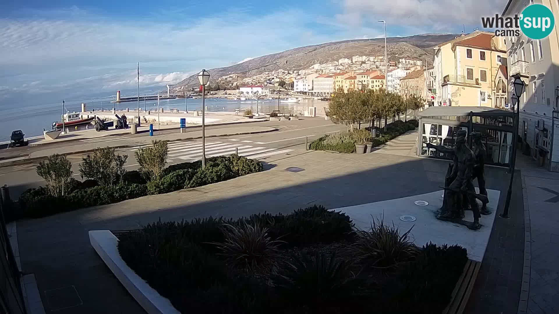 Webcam en direct Senj Riva – front de mer