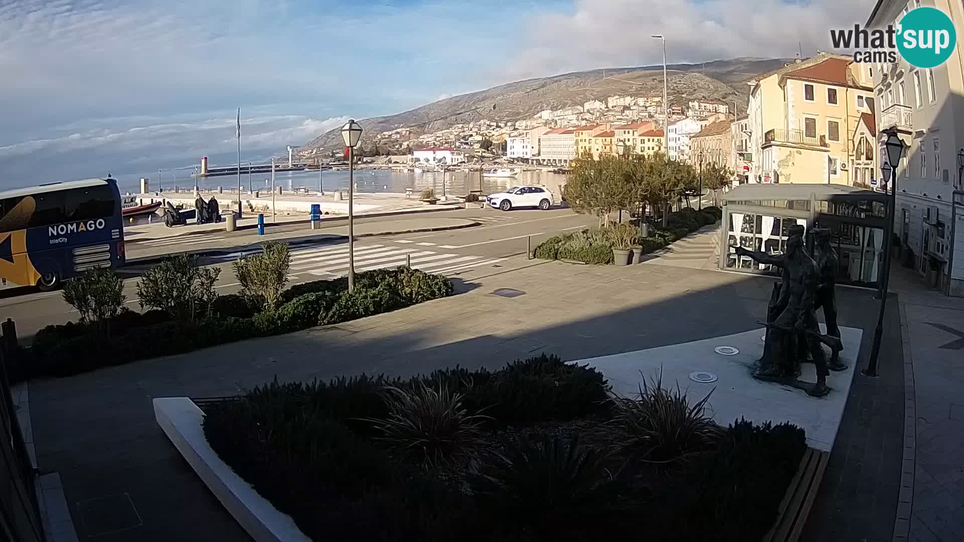 Webcam en vivo Senj riva – paseo marítimo