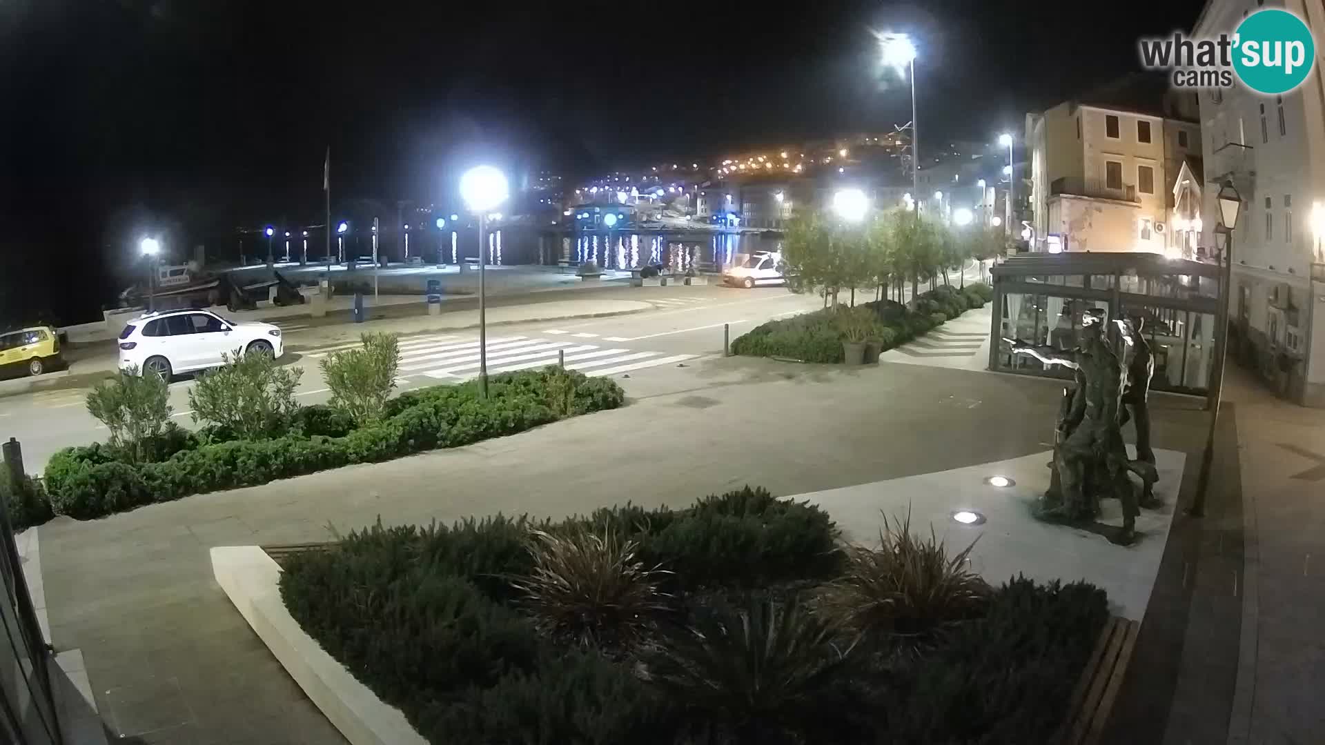 Live webcam Senj riva – seafront – Croatia