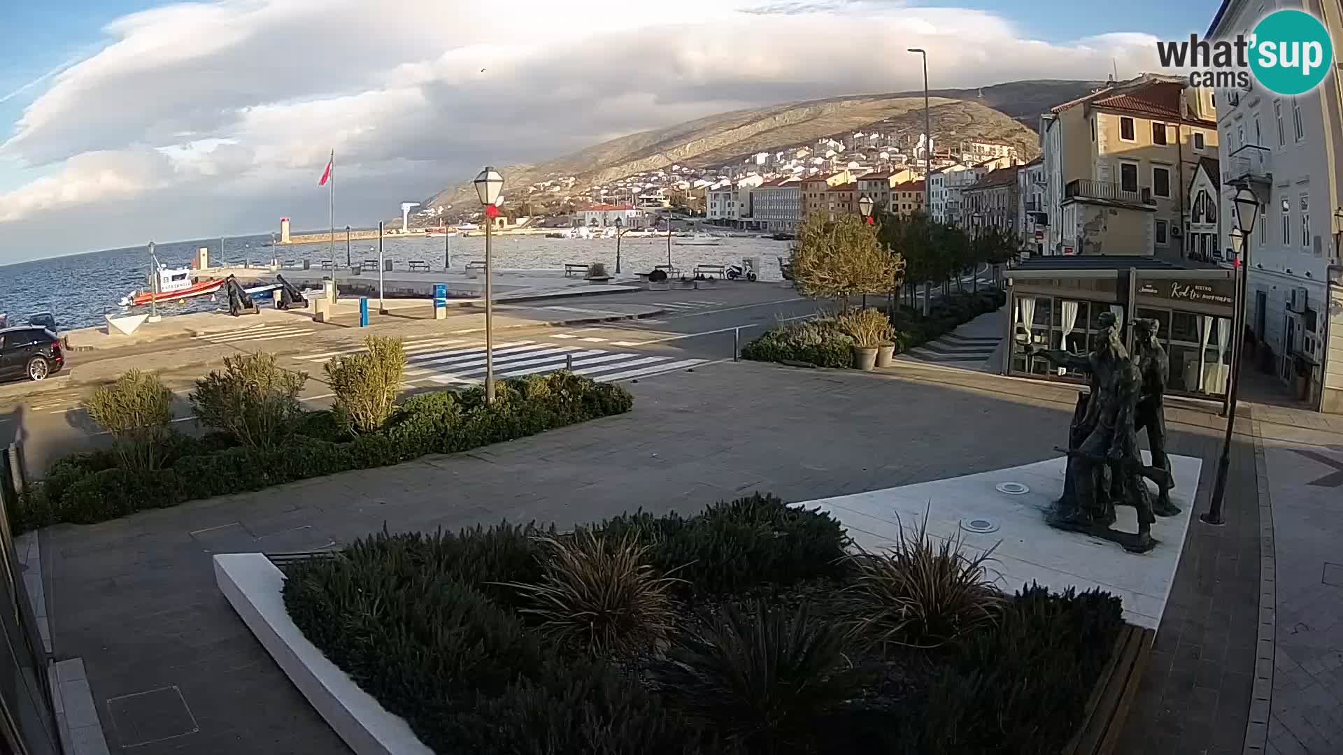 Webcam en vivo Senj riva – paseo marítimo