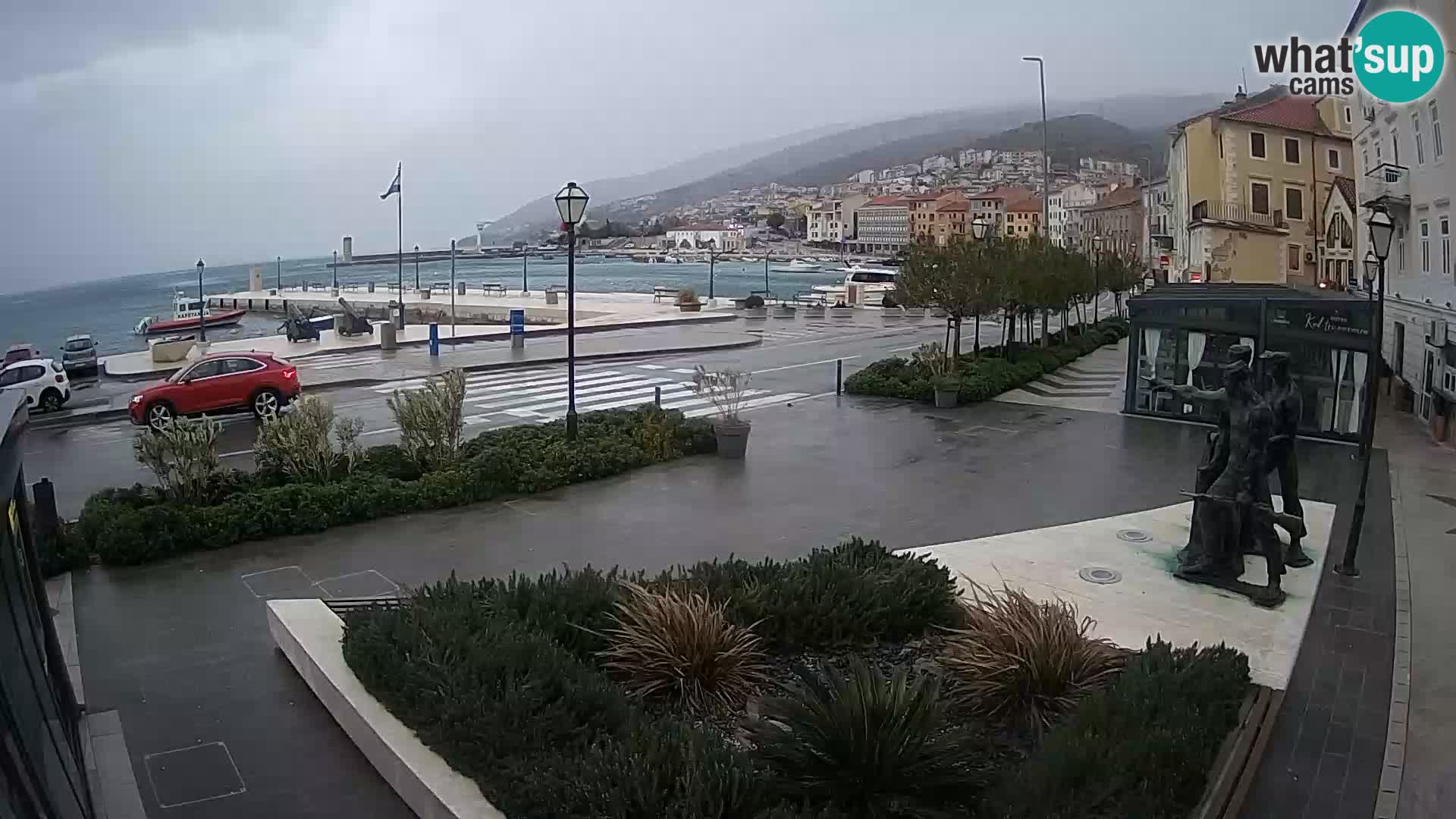 Webcam en vivo Senj riva – paseo marítimo