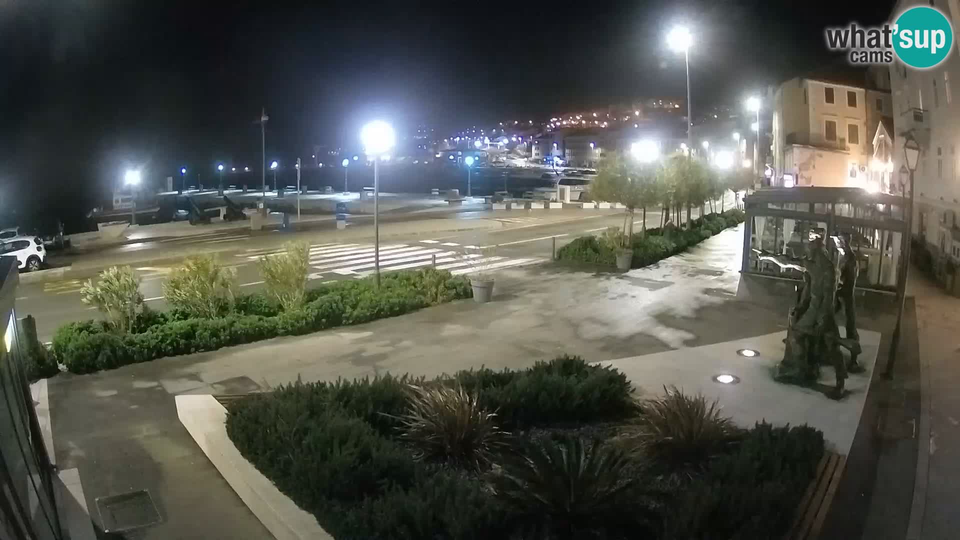 Webcam en vivo Senj riva – paseo marítimo