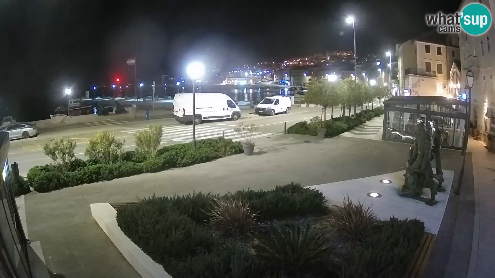 Webcam en vivo Senj riva – paseo marítimo