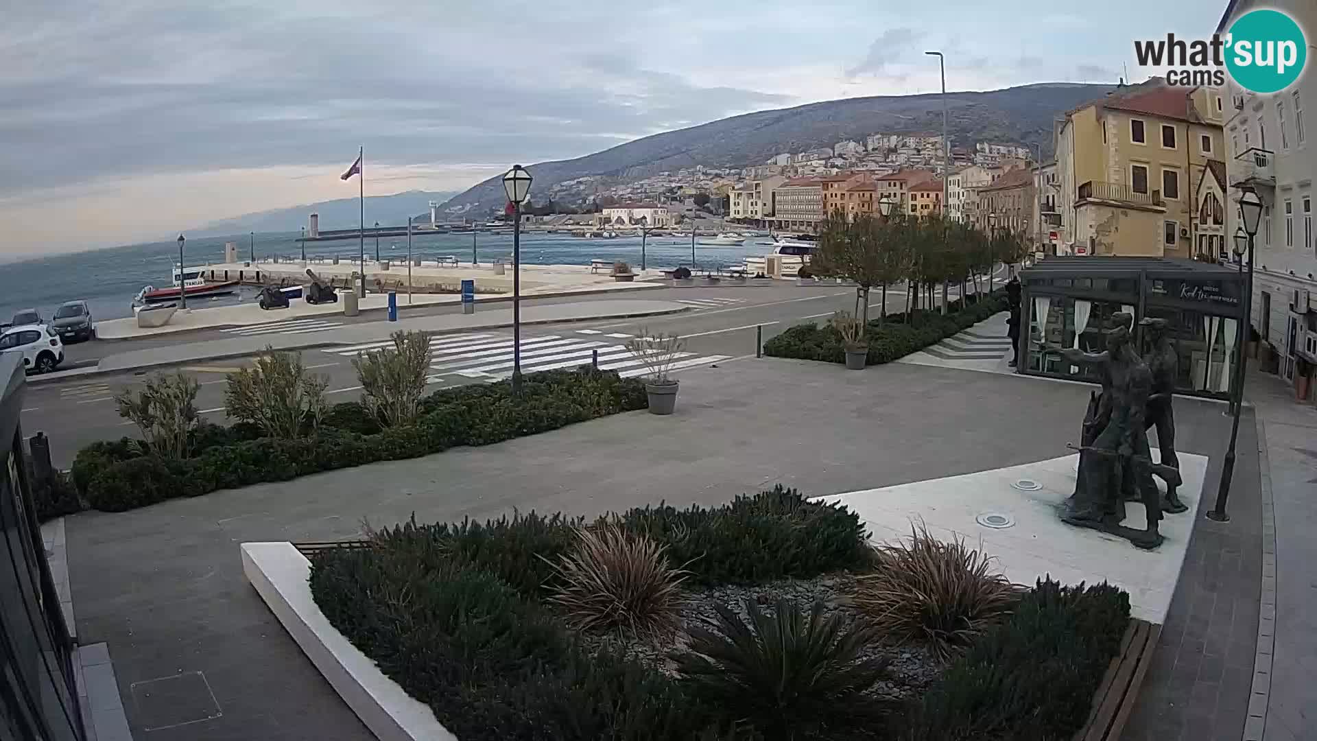 Webcam en direct Senj Riva – front de mer