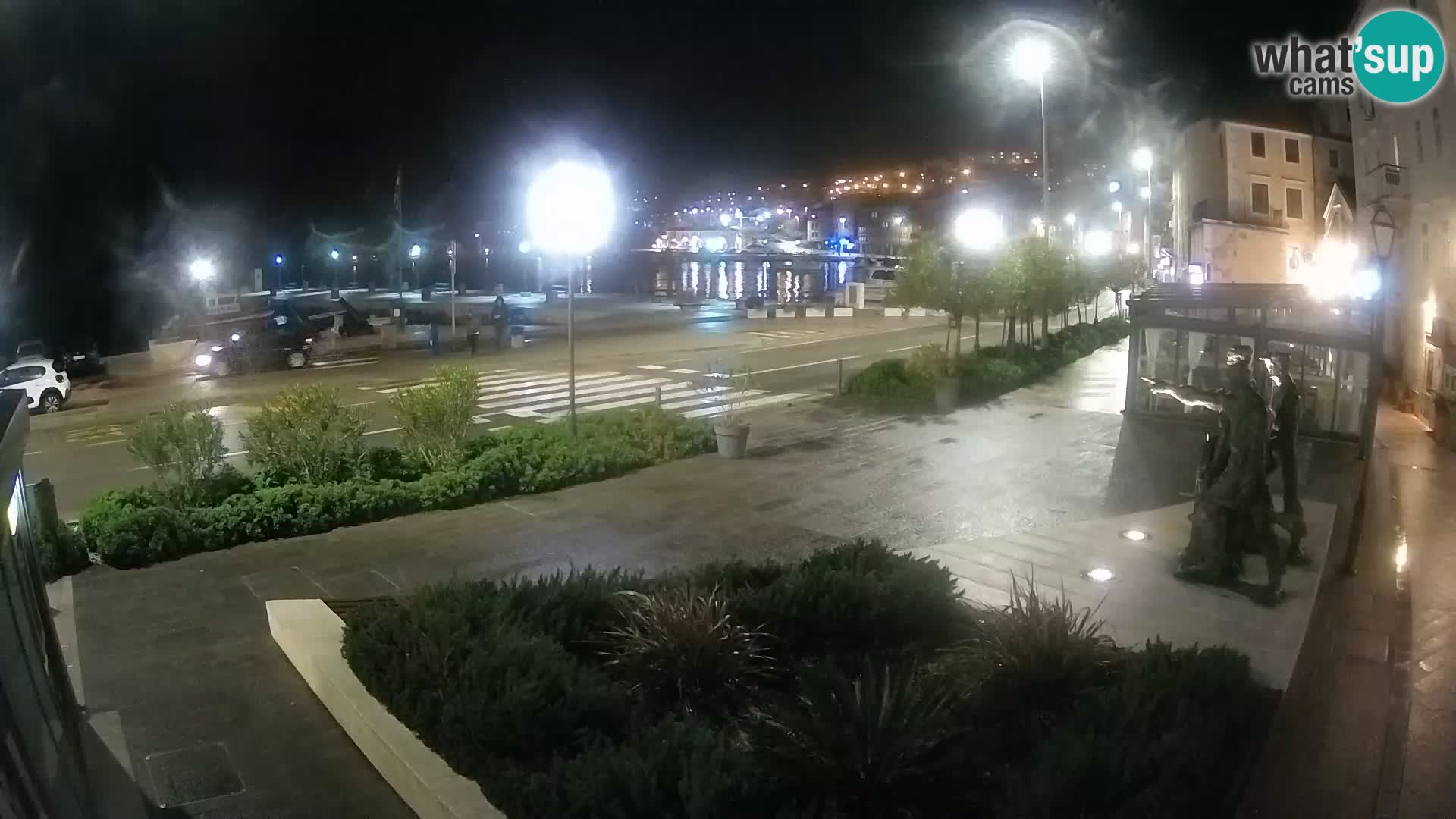 Live webcam Senj riva – seafront – Croatia