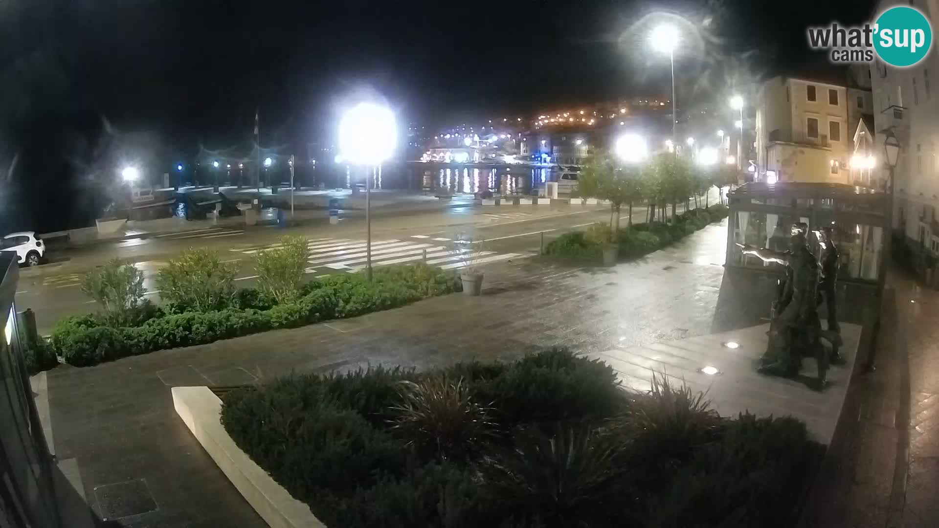 Live-Webcam Senj Riva – direkt am Meer – Kroatien