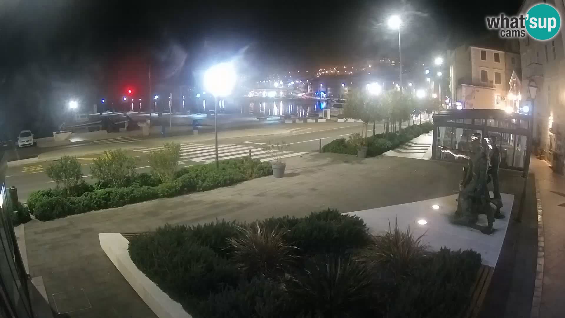 Live webcam Senj riva – seafront – Croatia