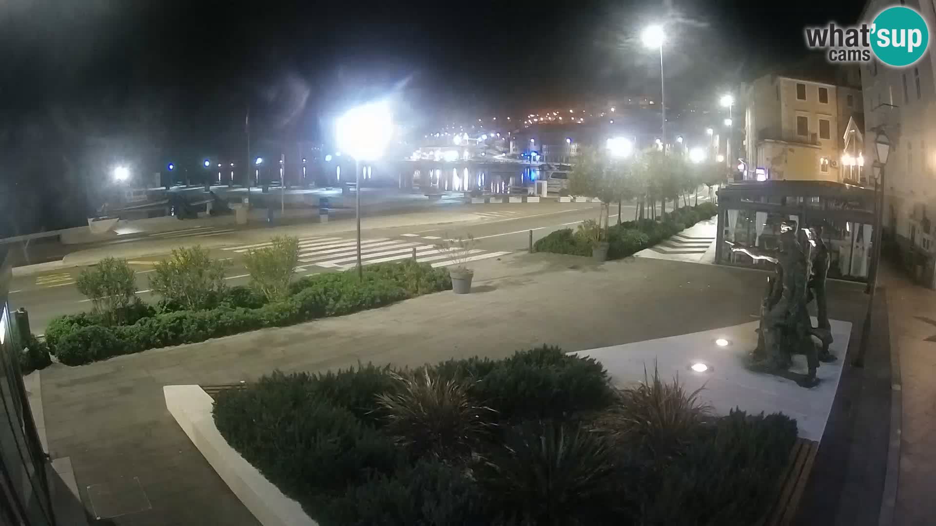 Webcam en vivo Senj riva – paseo marítimo