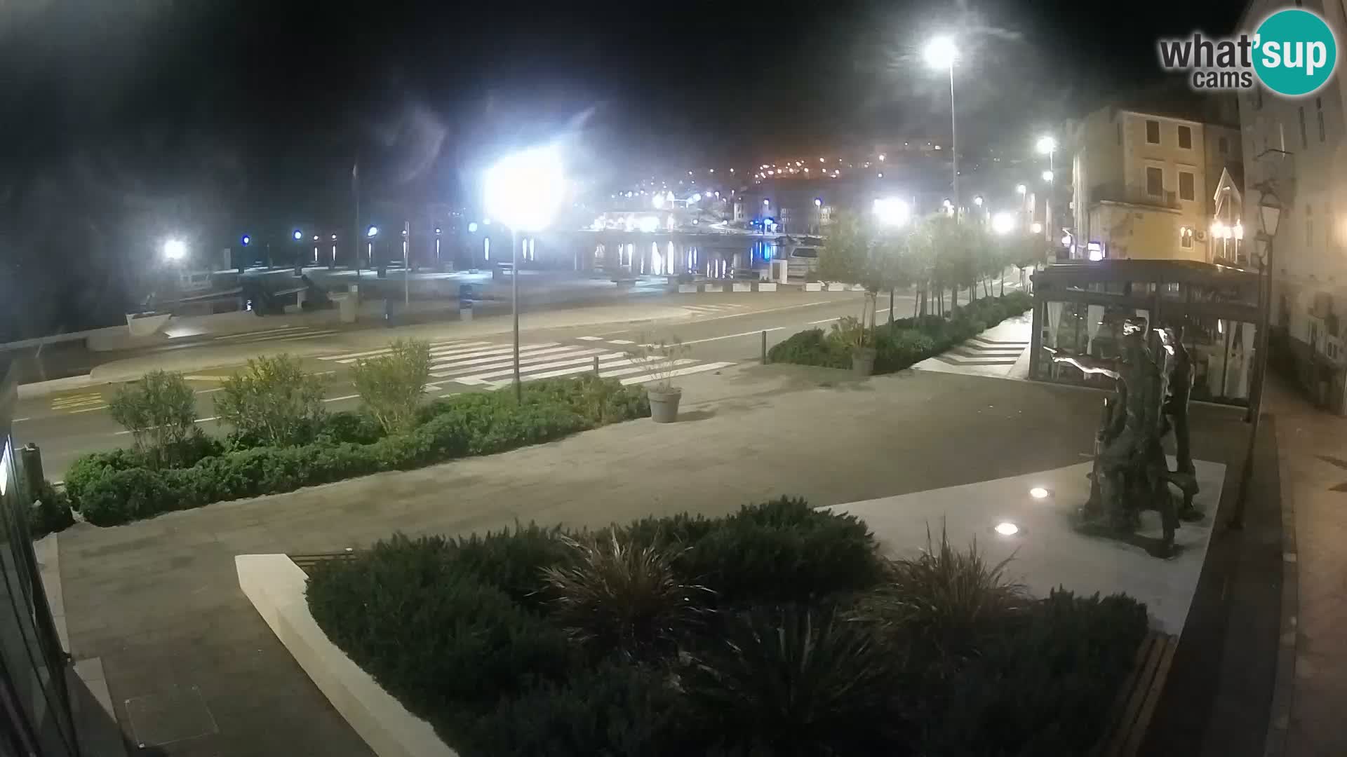 Webcam en vivo Senj riva – paseo marítimo