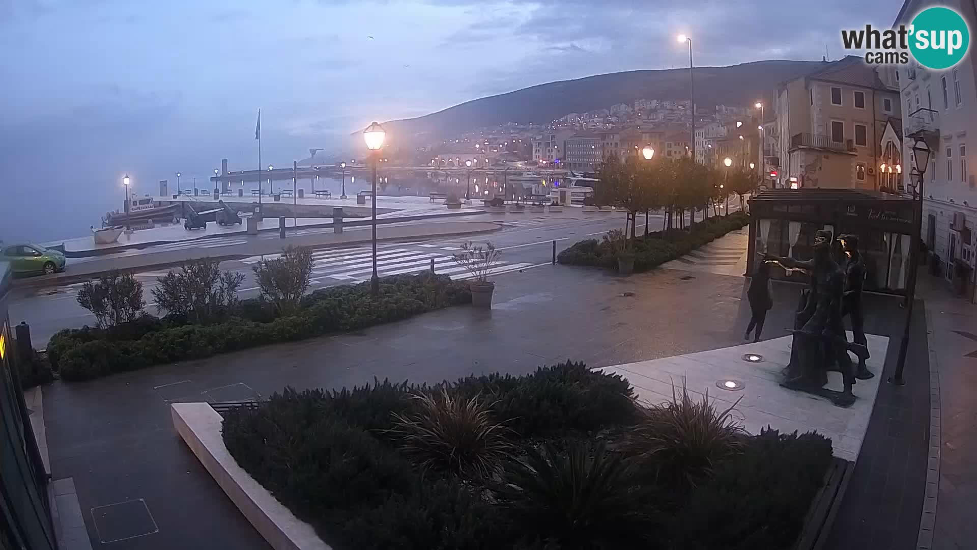 Webcam en vivo Senj riva – paseo marítimo