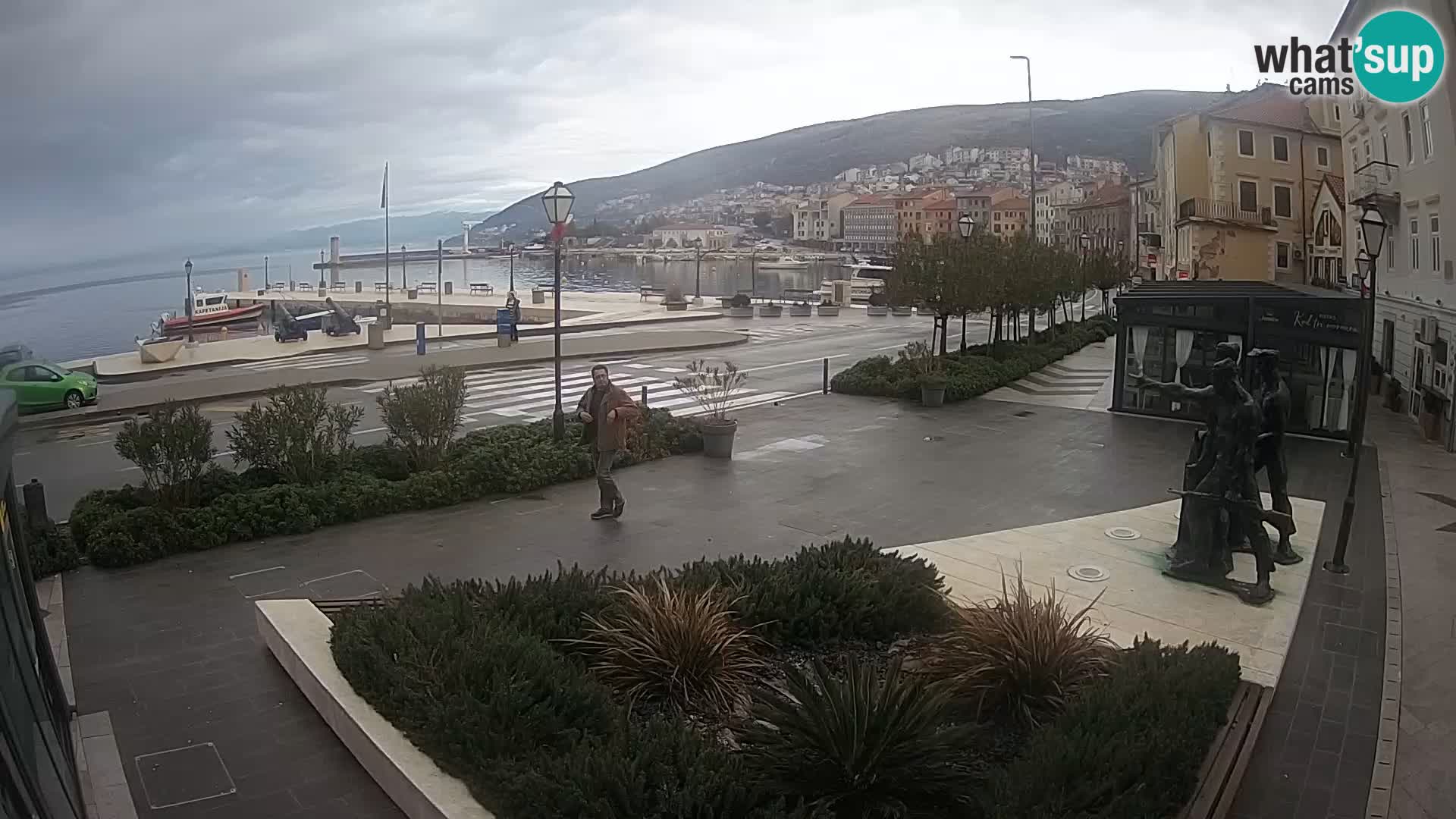 Live-Webcam Senj Riva – direkt am Meer – Kroatien