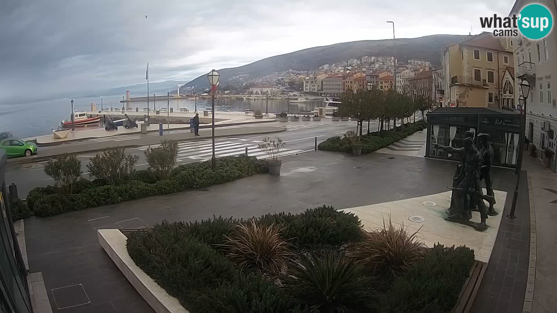 Live webcam Senj riva – fronte mare