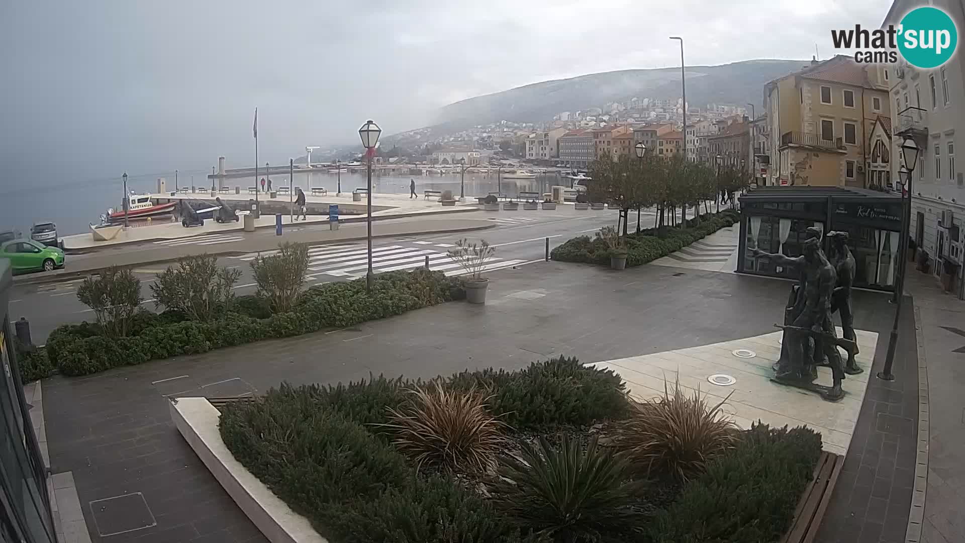 Live webcam Senj riva – seafront – Croatia