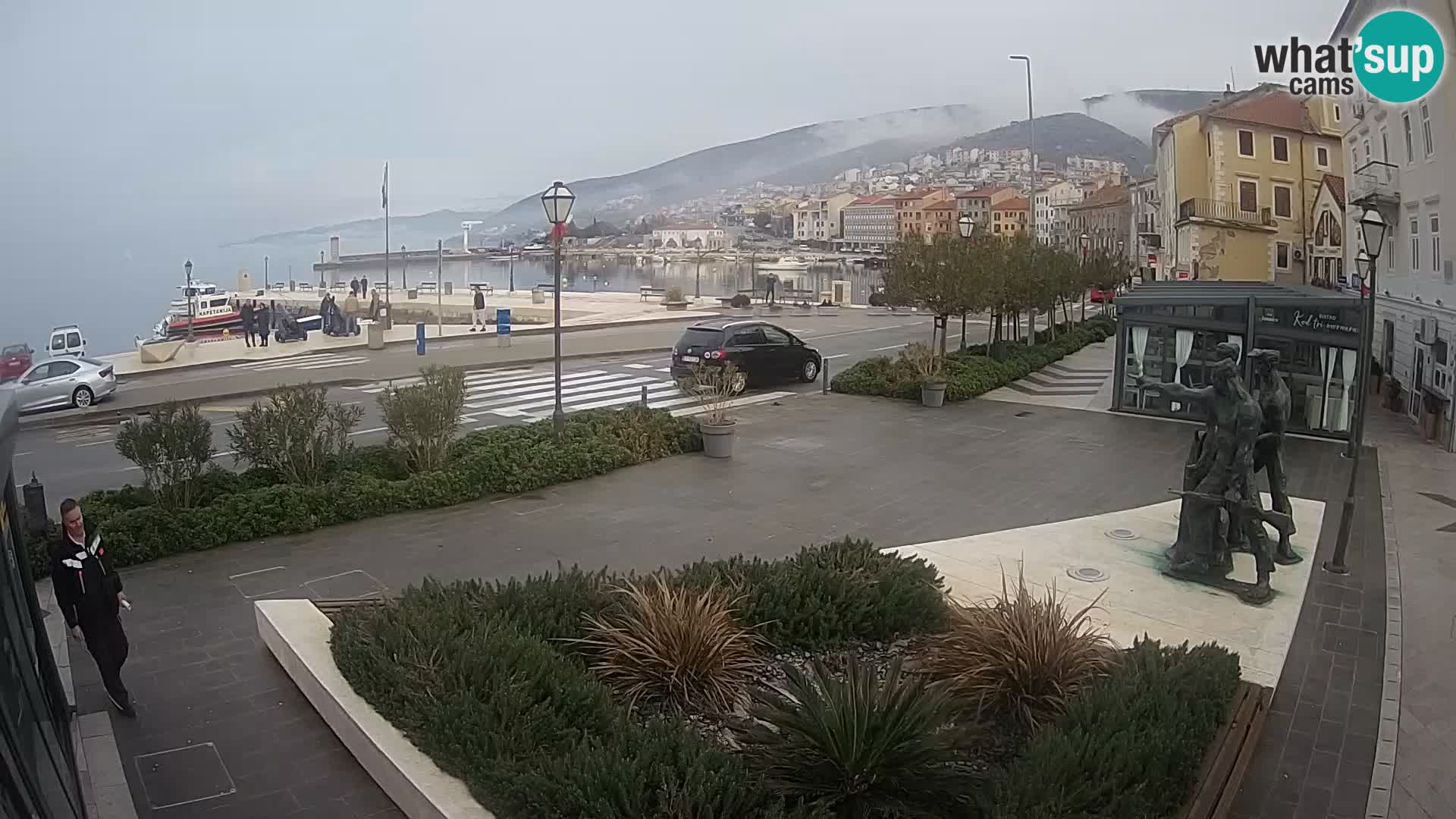 Live webcam Senj riva – fronte mare