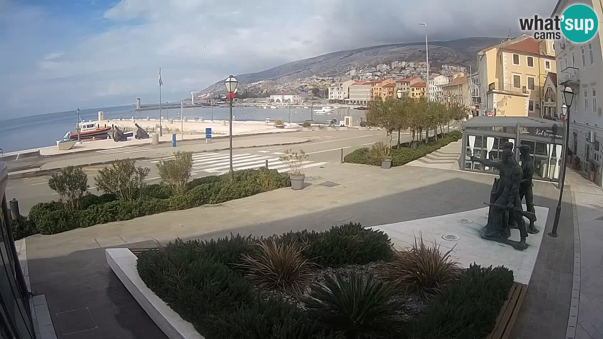 Webcam en direct Senj Riva – front de mer