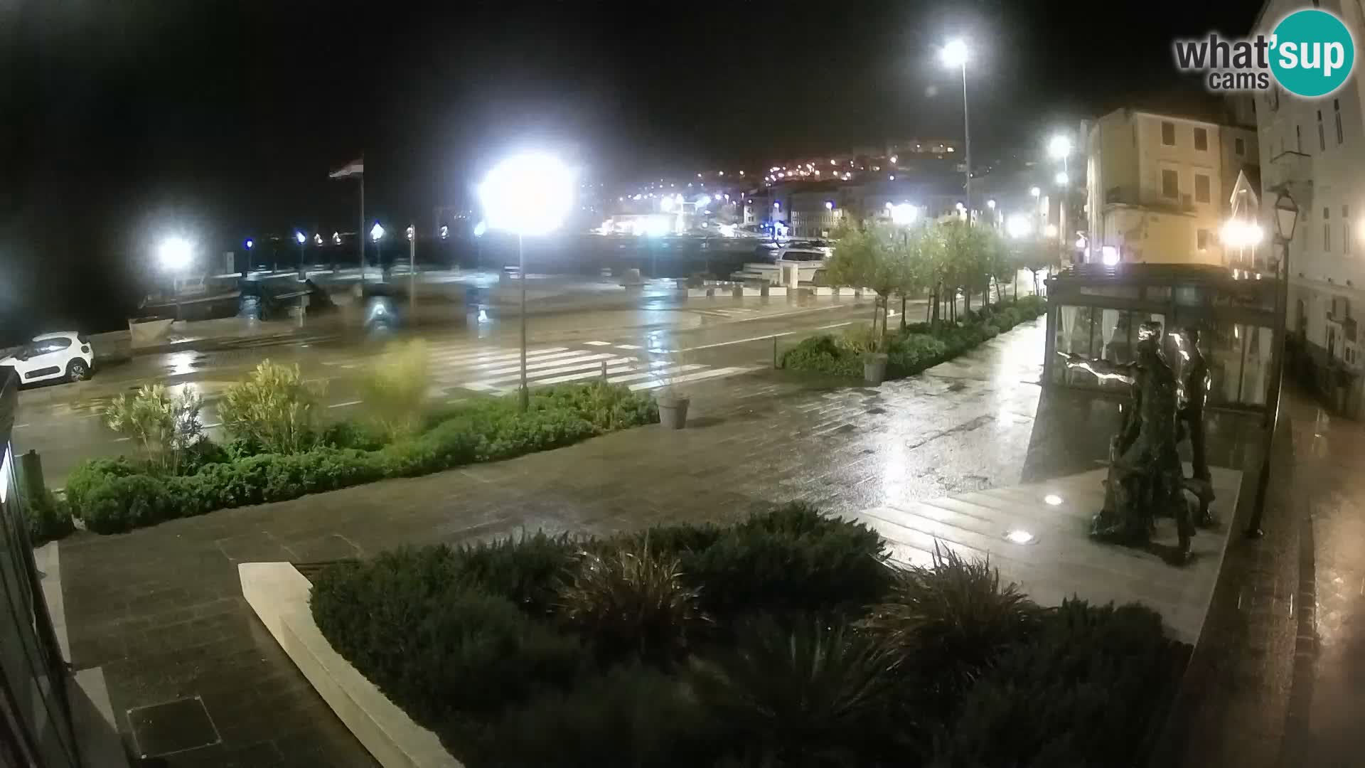 Webcam en vivo Senj riva – paseo marítimo