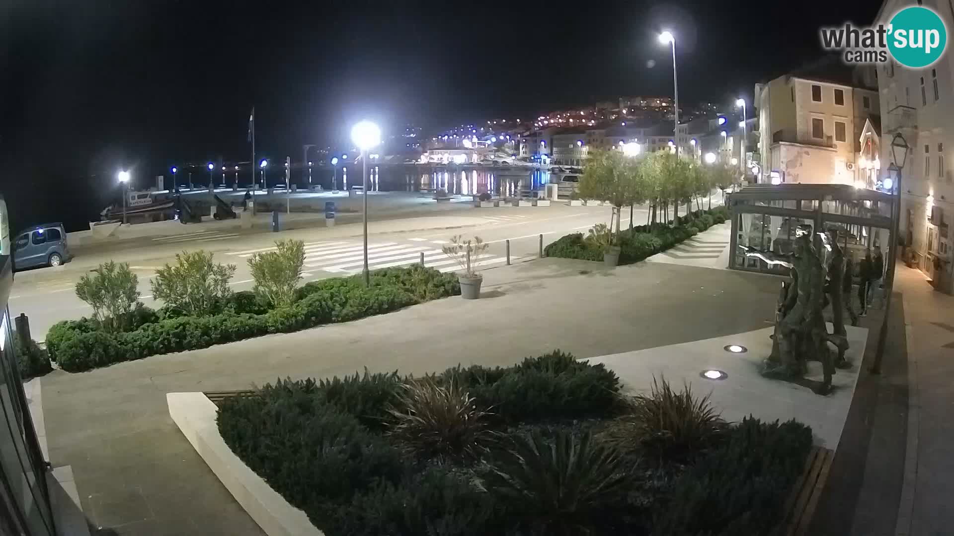 Webcam en vivo Senj riva – paseo marítimo