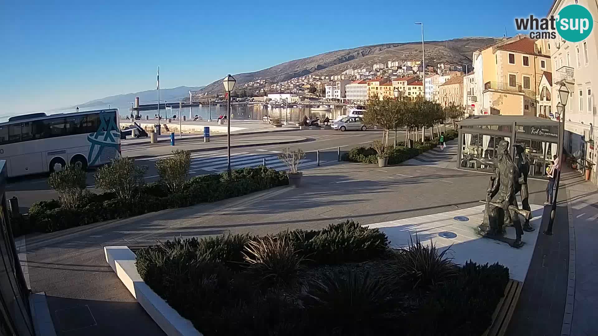 Webcam en direct Senj Riva – front de mer