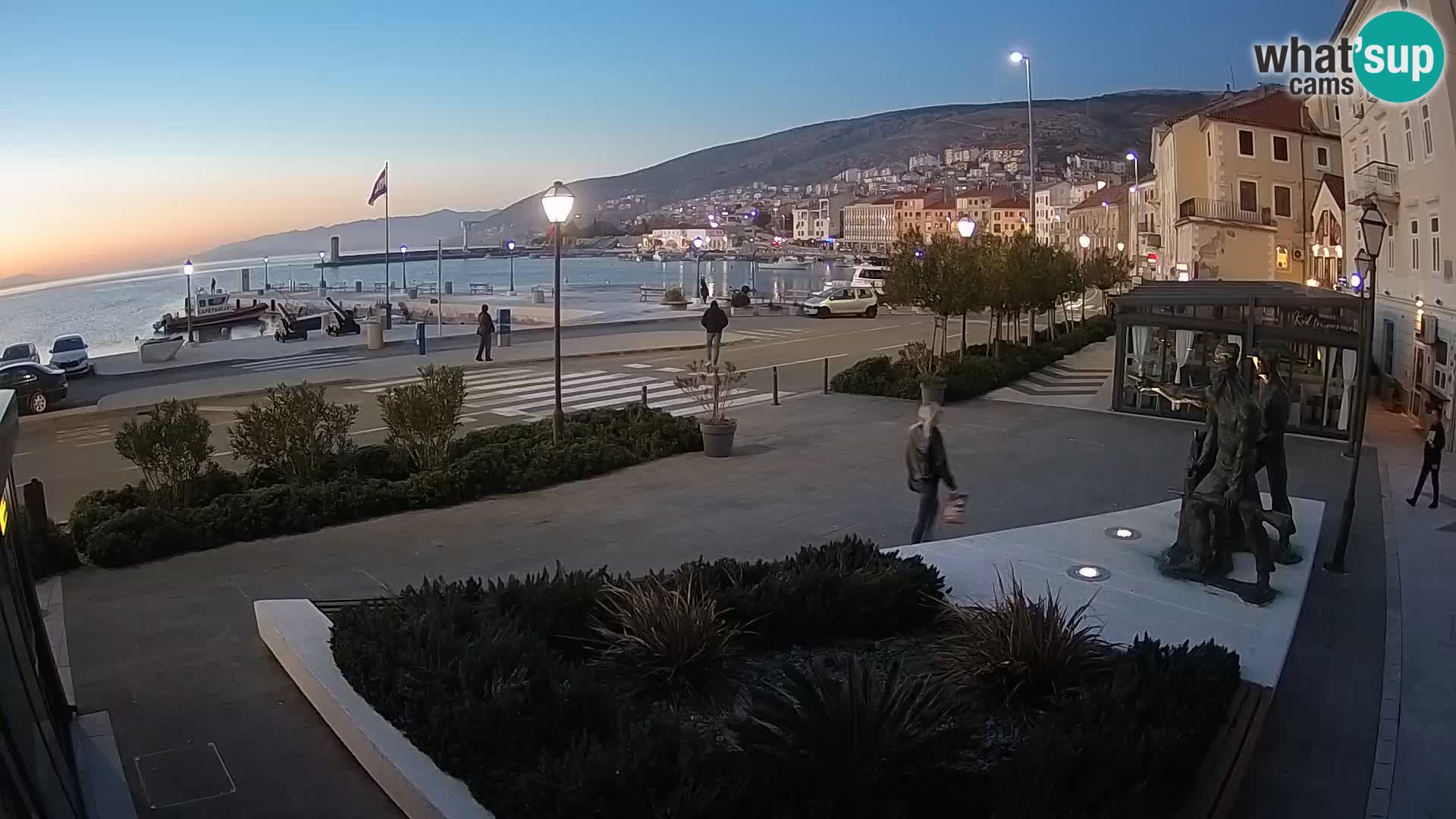 Webcam en direct Senj Riva – front de mer