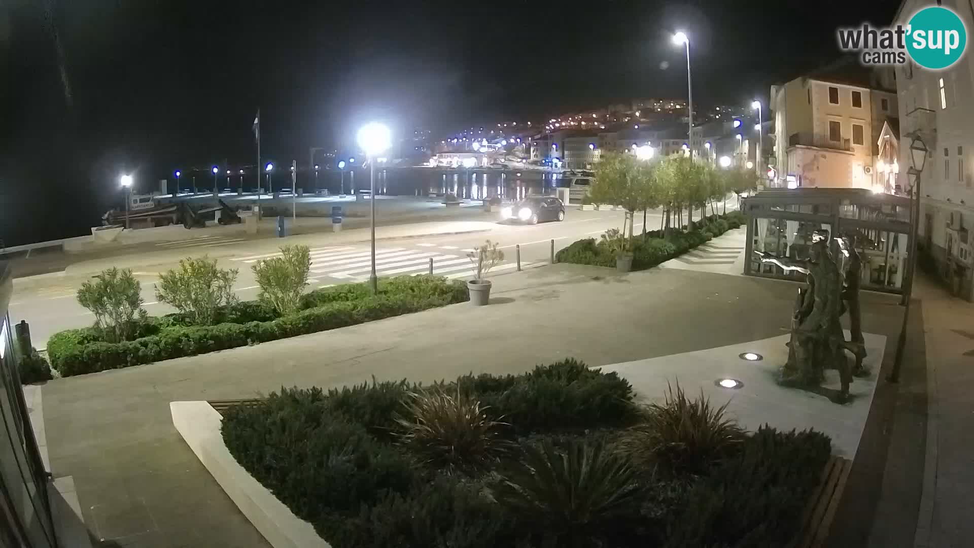 Webcam en vivo Senj riva – paseo marítimo