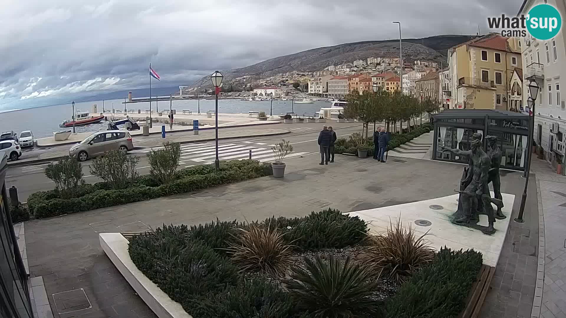 Webcam en vivo Senj riva – paseo marítimo