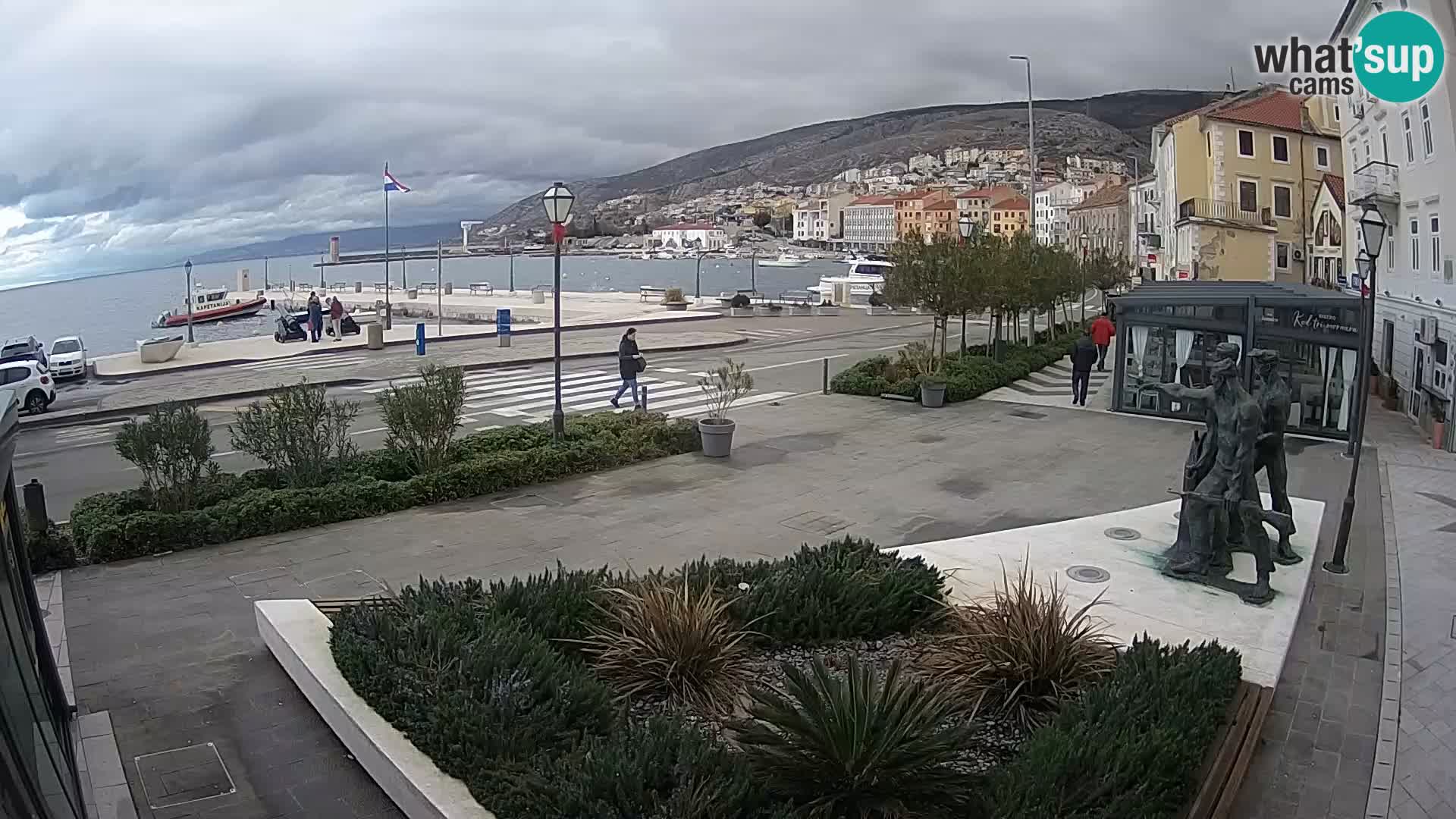 Webcam en direct Senj Riva – front de mer