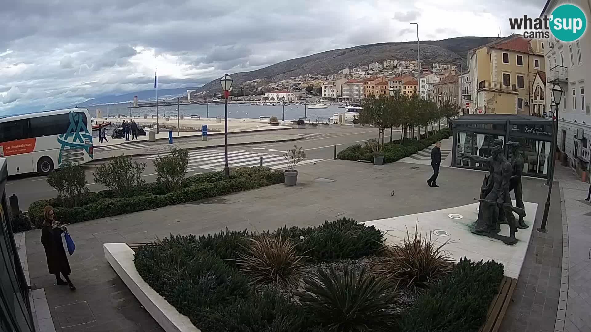 Webcam en direct Senj Riva – front de mer