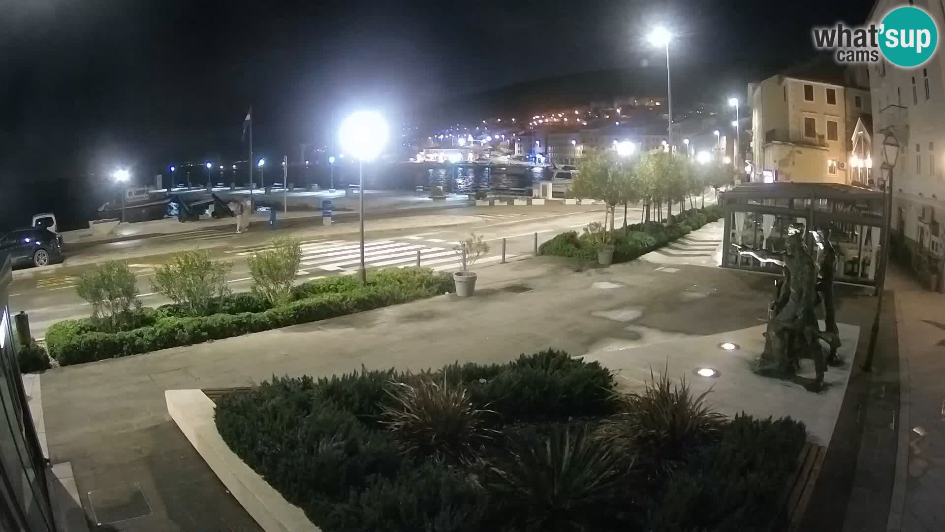 Webcam en vivo Senj riva – paseo marítimo