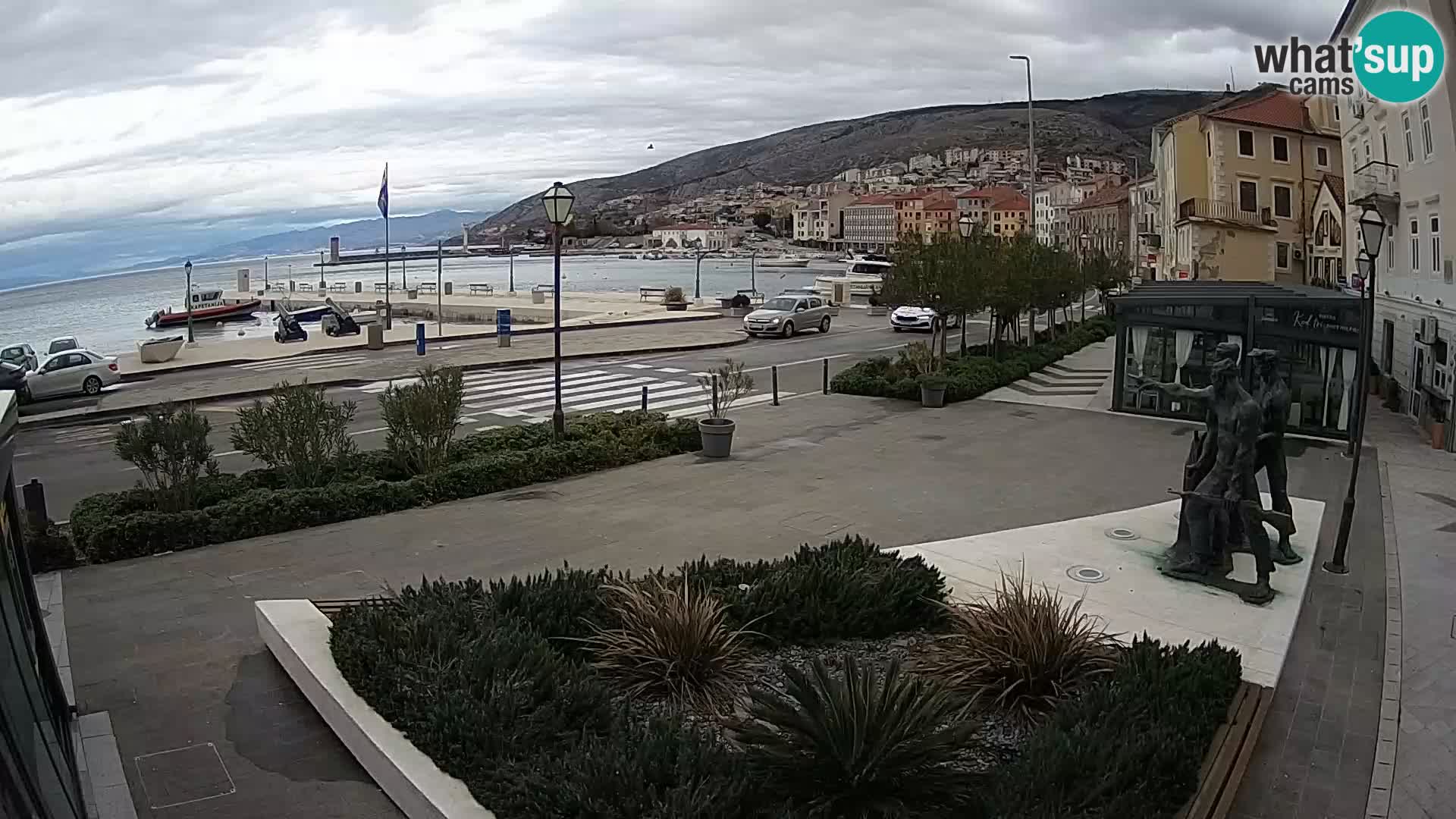 Webcam en vivo Senj riva – paseo marítimo