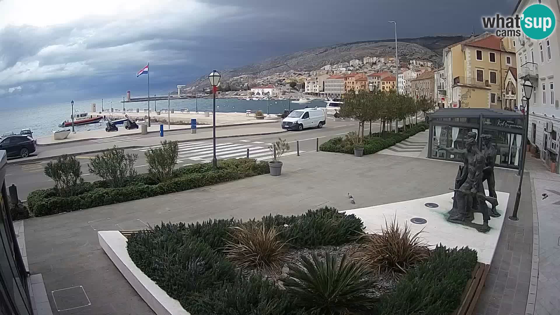 Webcam en direct Senj Riva – front de mer