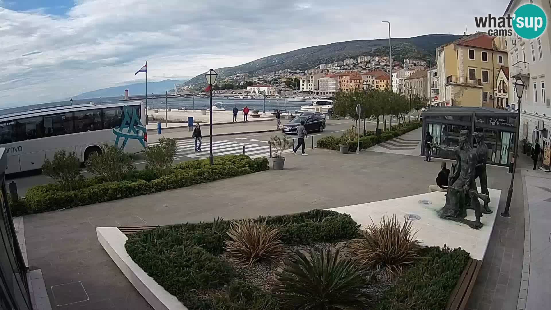 Web kamera uživo Senj riva – Hrvatska