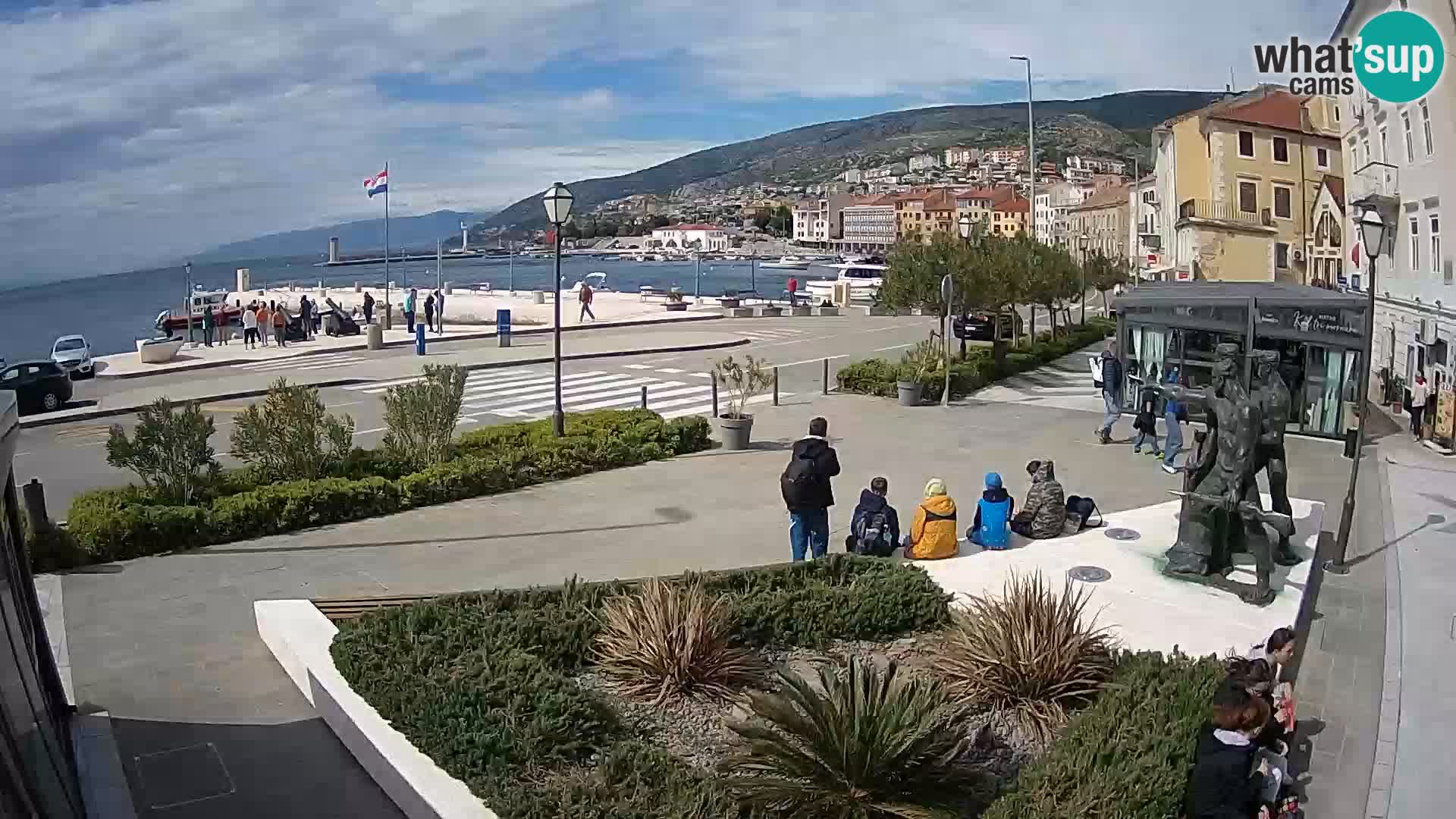 Webcam en direct Senj Riva – front de mer