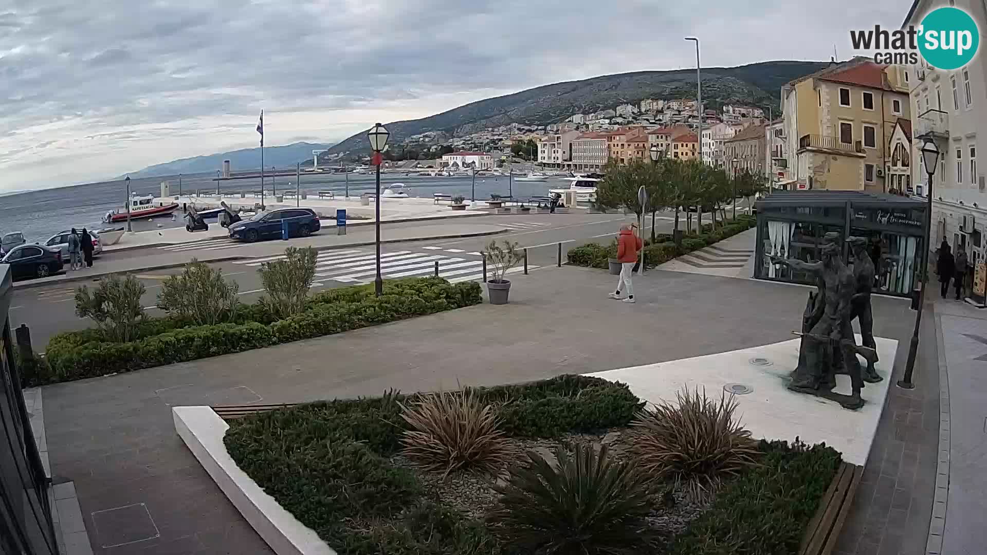 Webcam en vivo Senj riva – paseo marítimo