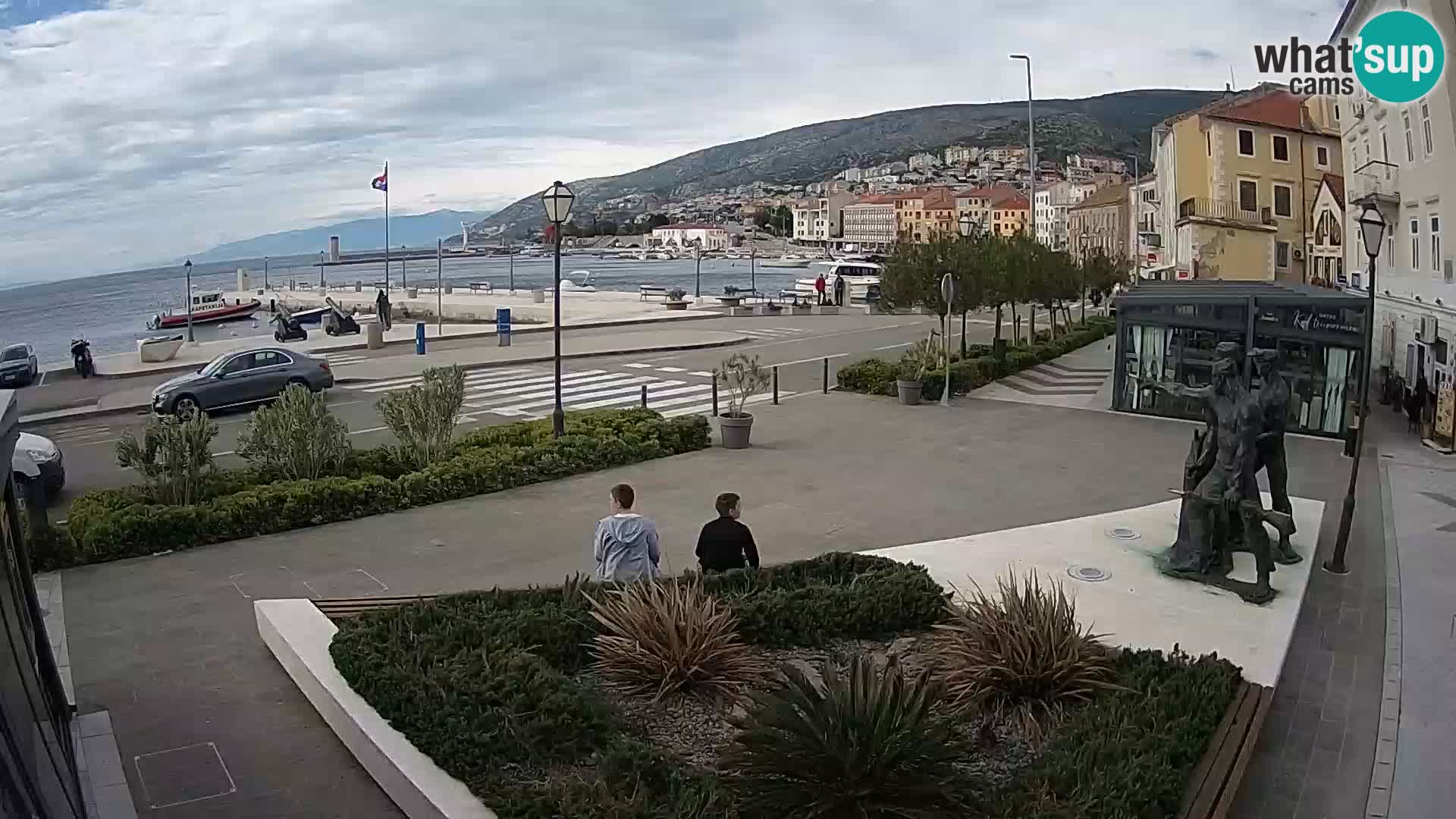Webcam en vivo Senj riva – paseo marítimo