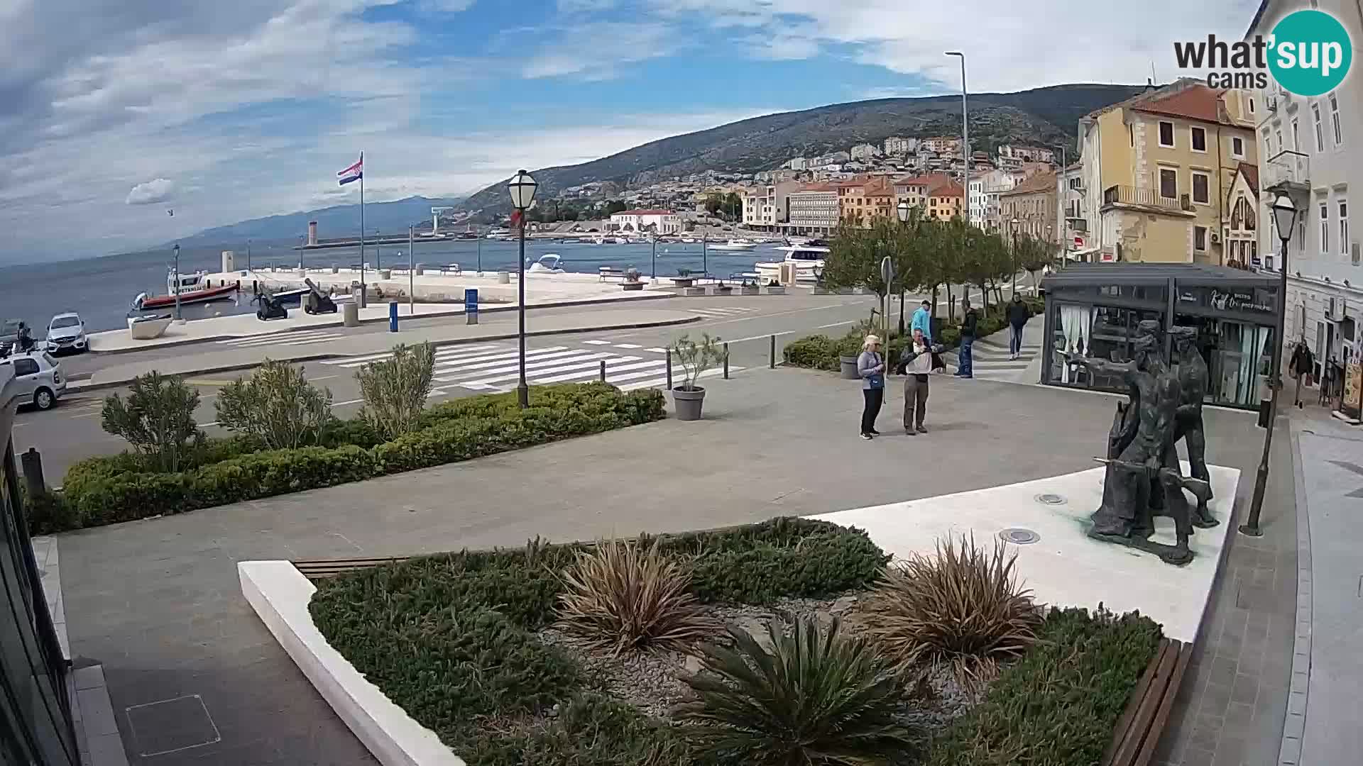 Webcam en direct Senj Riva – front de mer