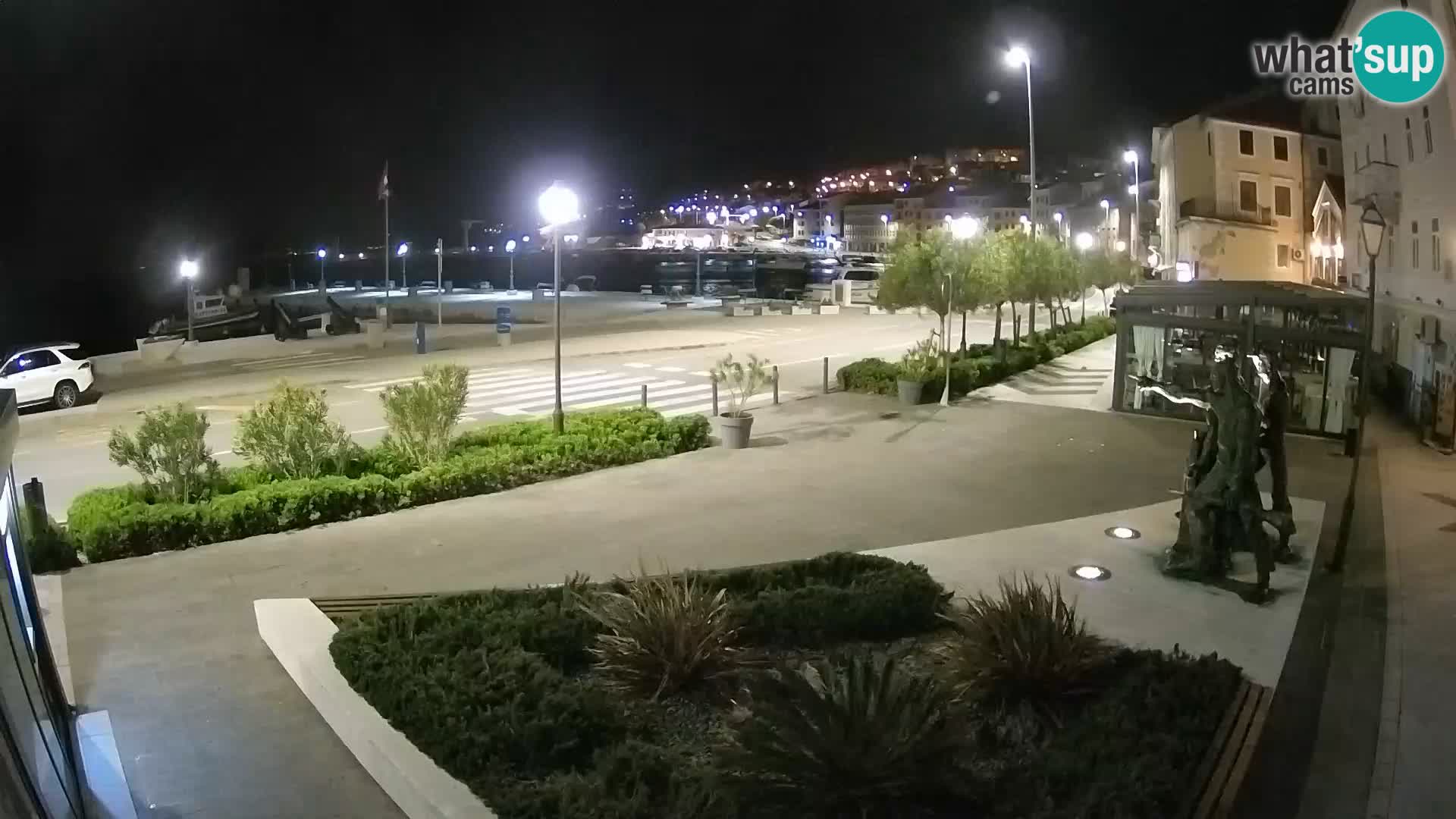Live webcam Senj riva – seafront – Croatia