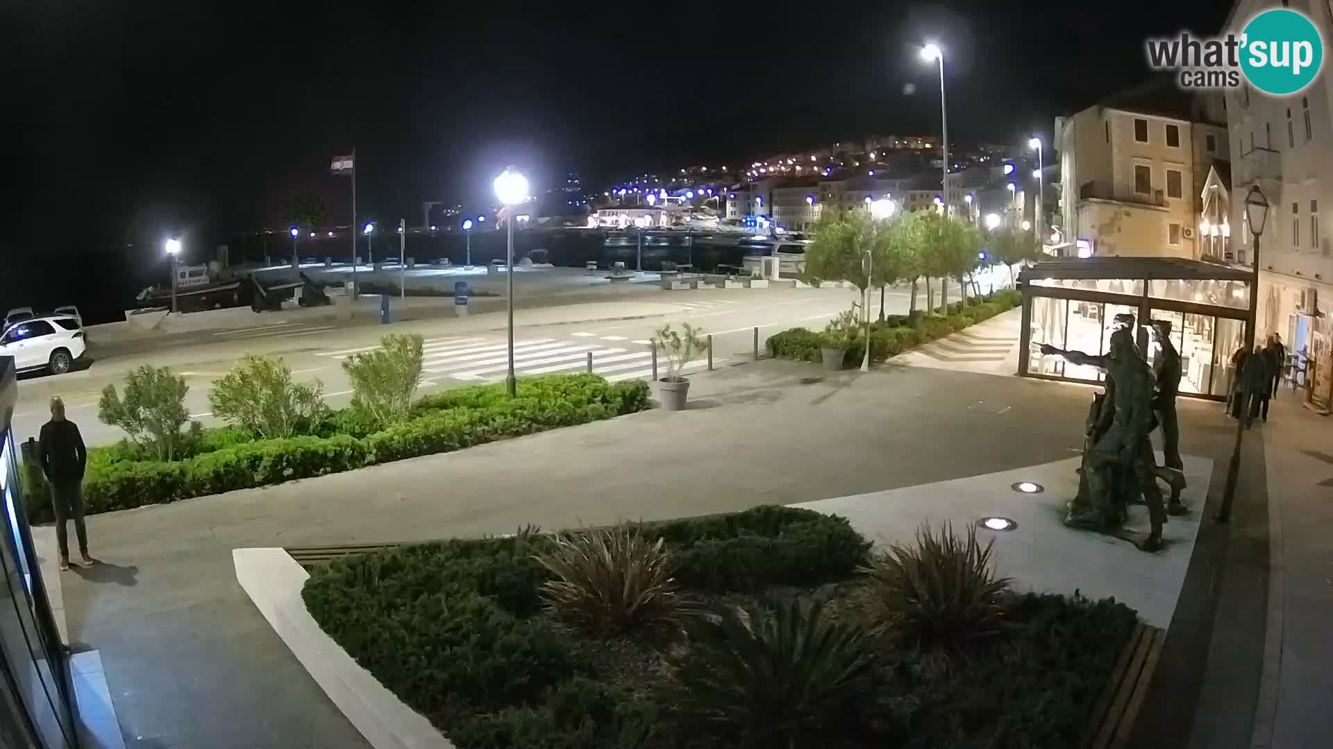 Live webcam Senj riva – seafront – Croatia