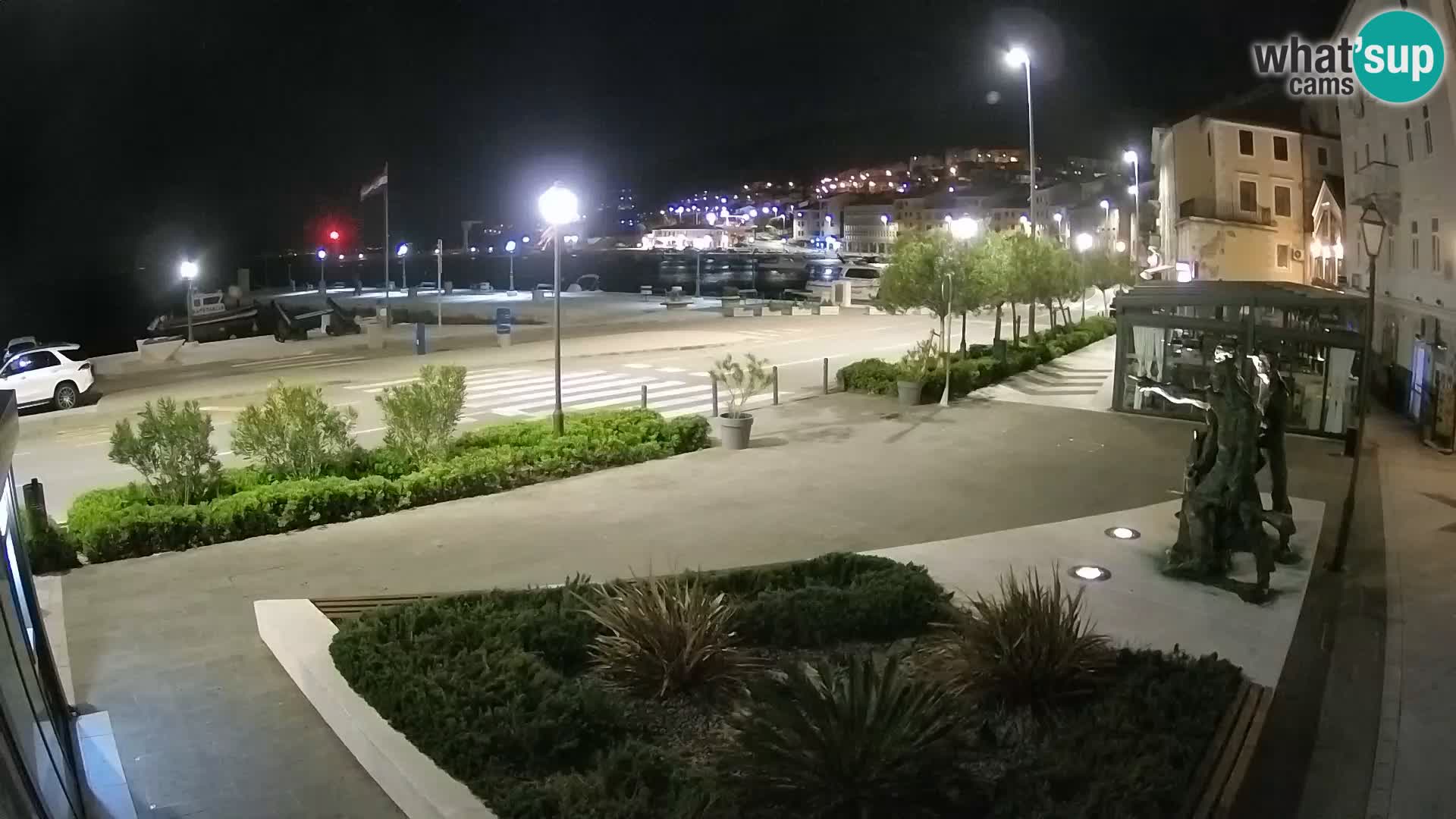 Live webcam Senj riva – seafront – Croatia