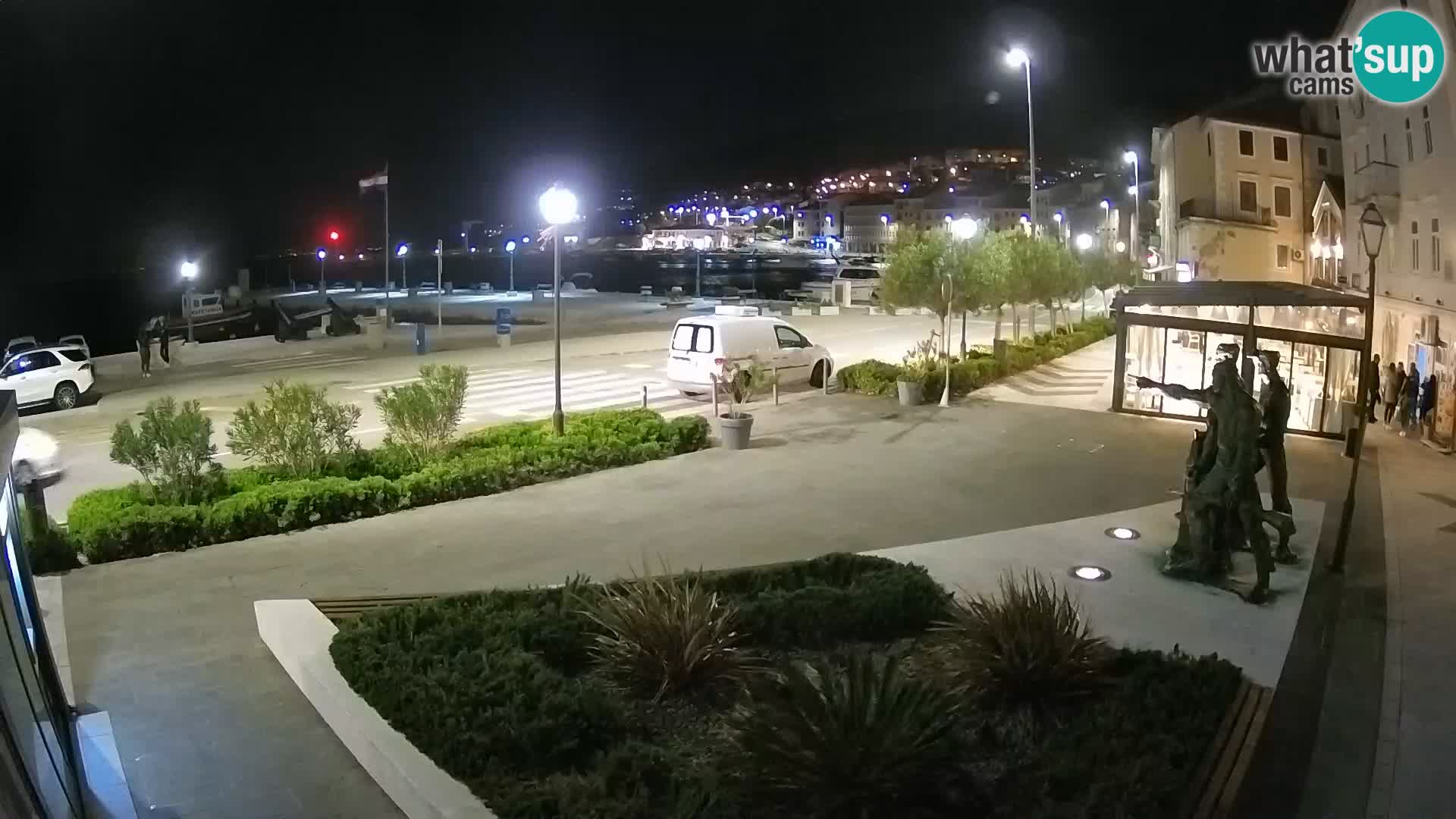 Webcam en vivo Senj riva – paseo marítimo