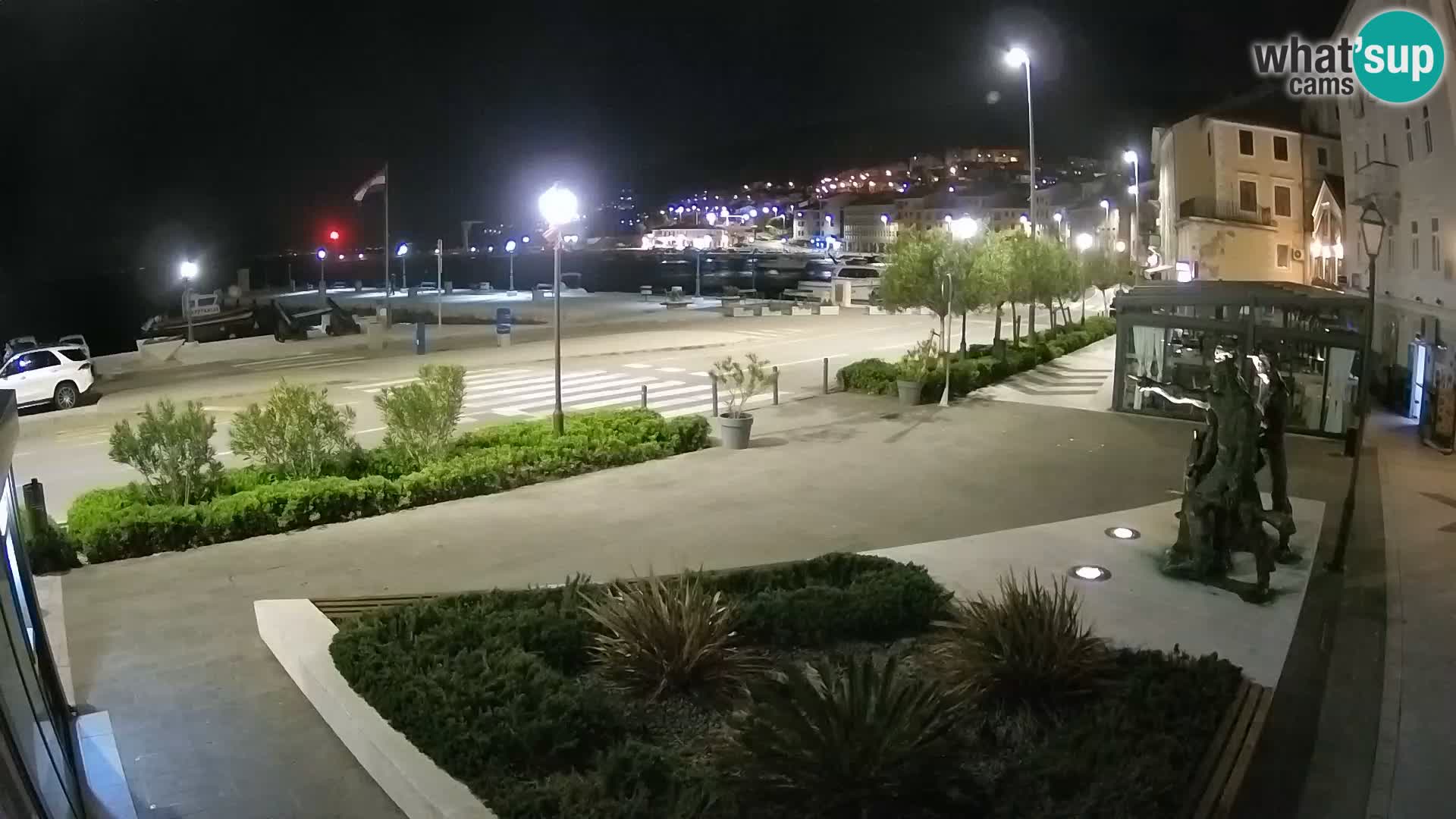 Live-Webcam Senj Riva – direkt am Meer – Kroatien