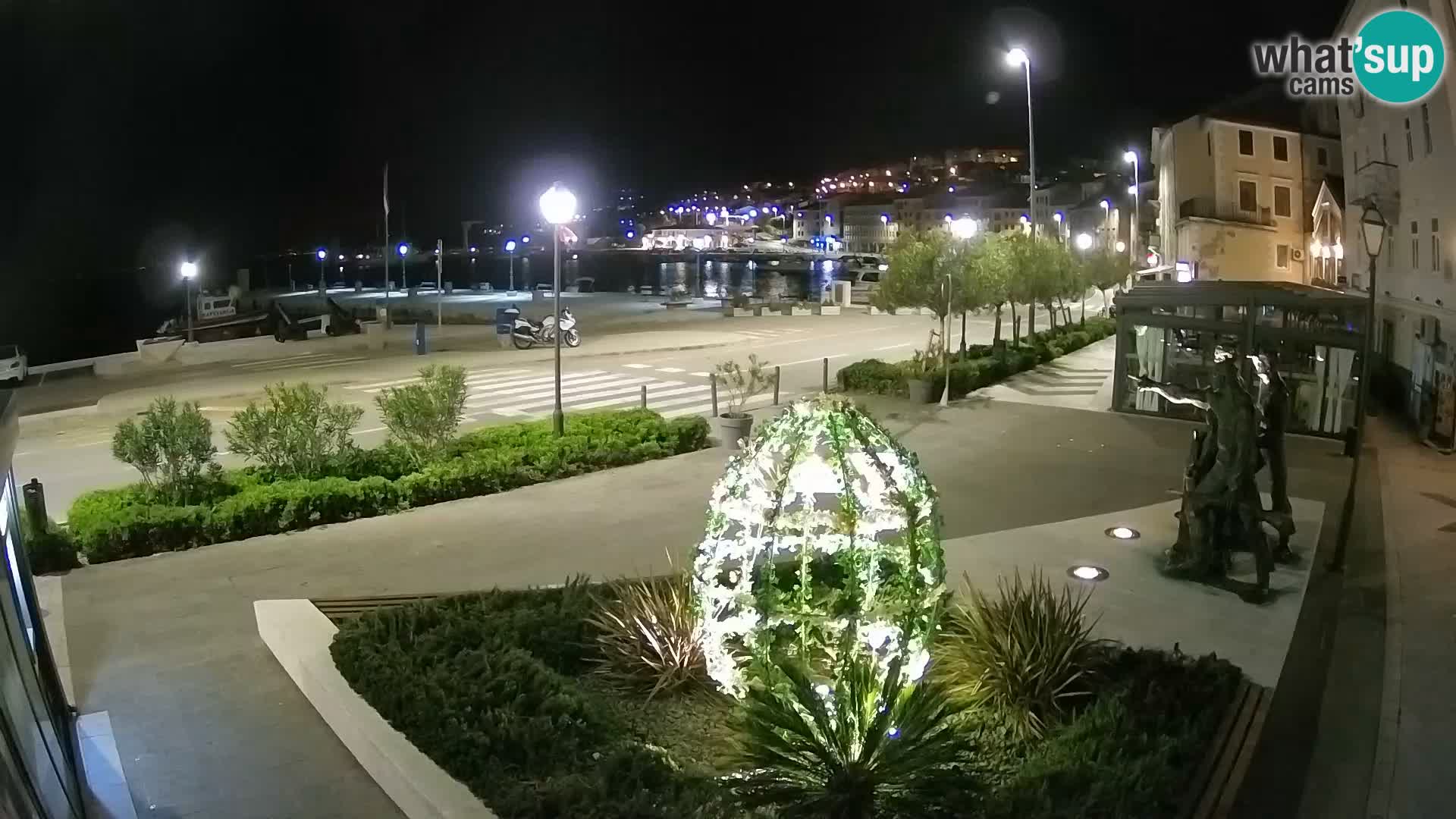 Live webcam Senj riva – seafront – Croatia