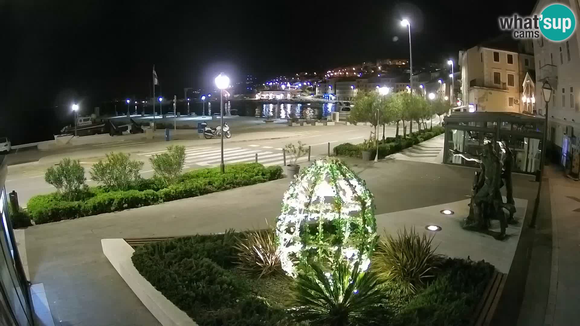 Webcam en vivo Senj riva – paseo marítimo