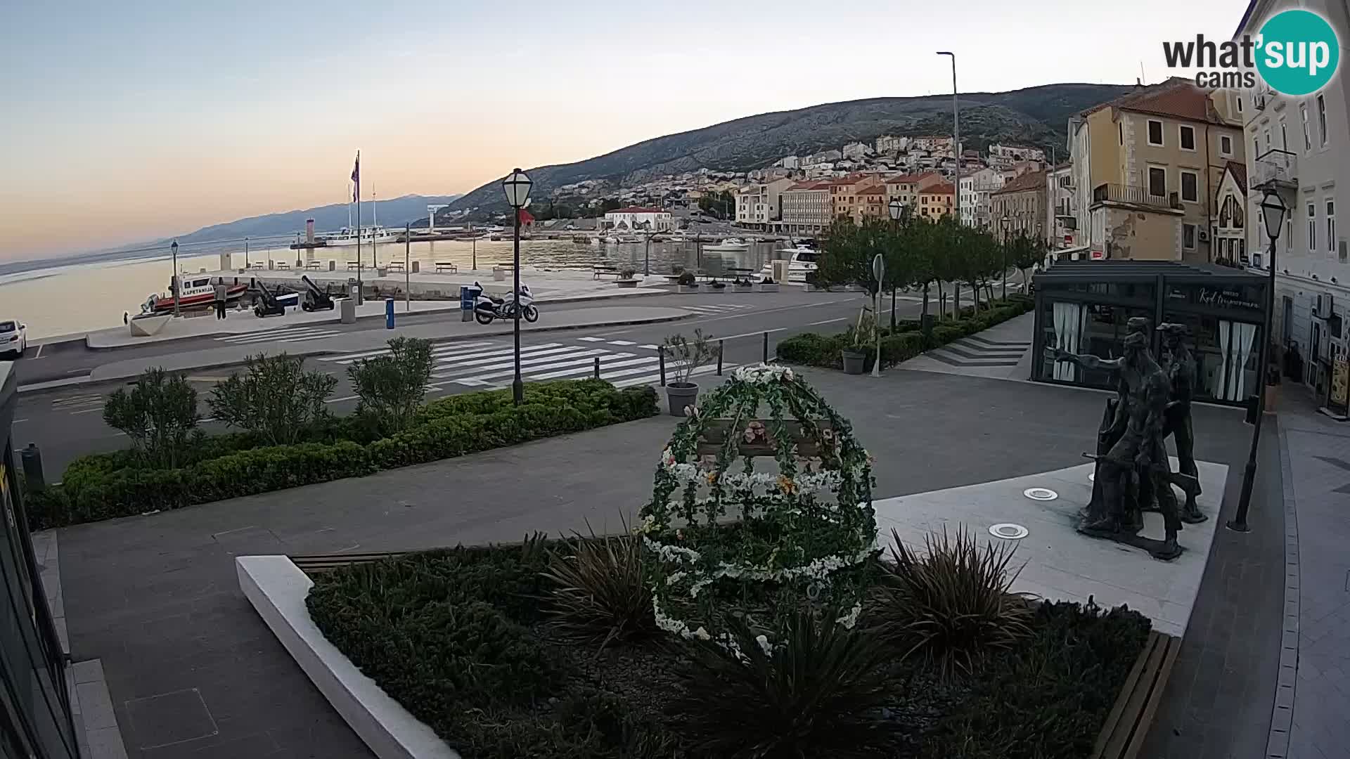 Spletna kamera v živo Senj riva – Hrvaška