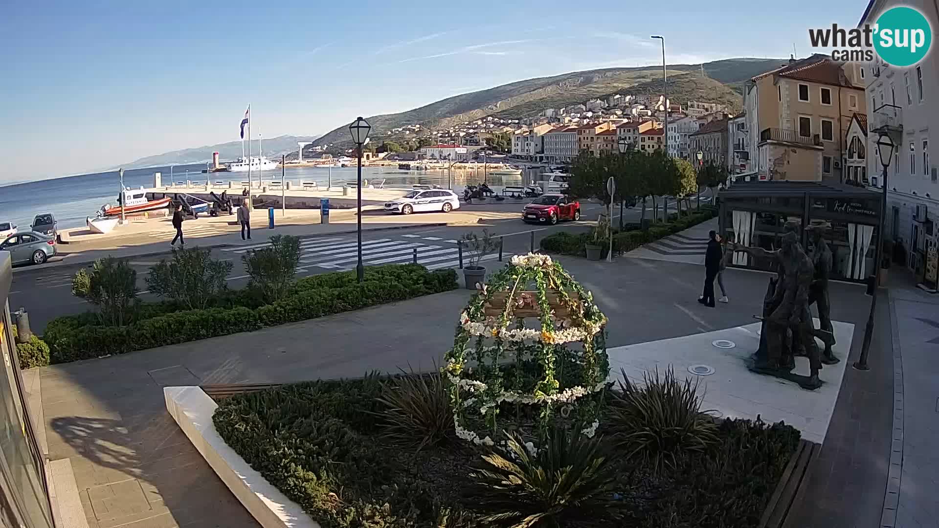 Webcam en vivo Senj riva – paseo marítimo