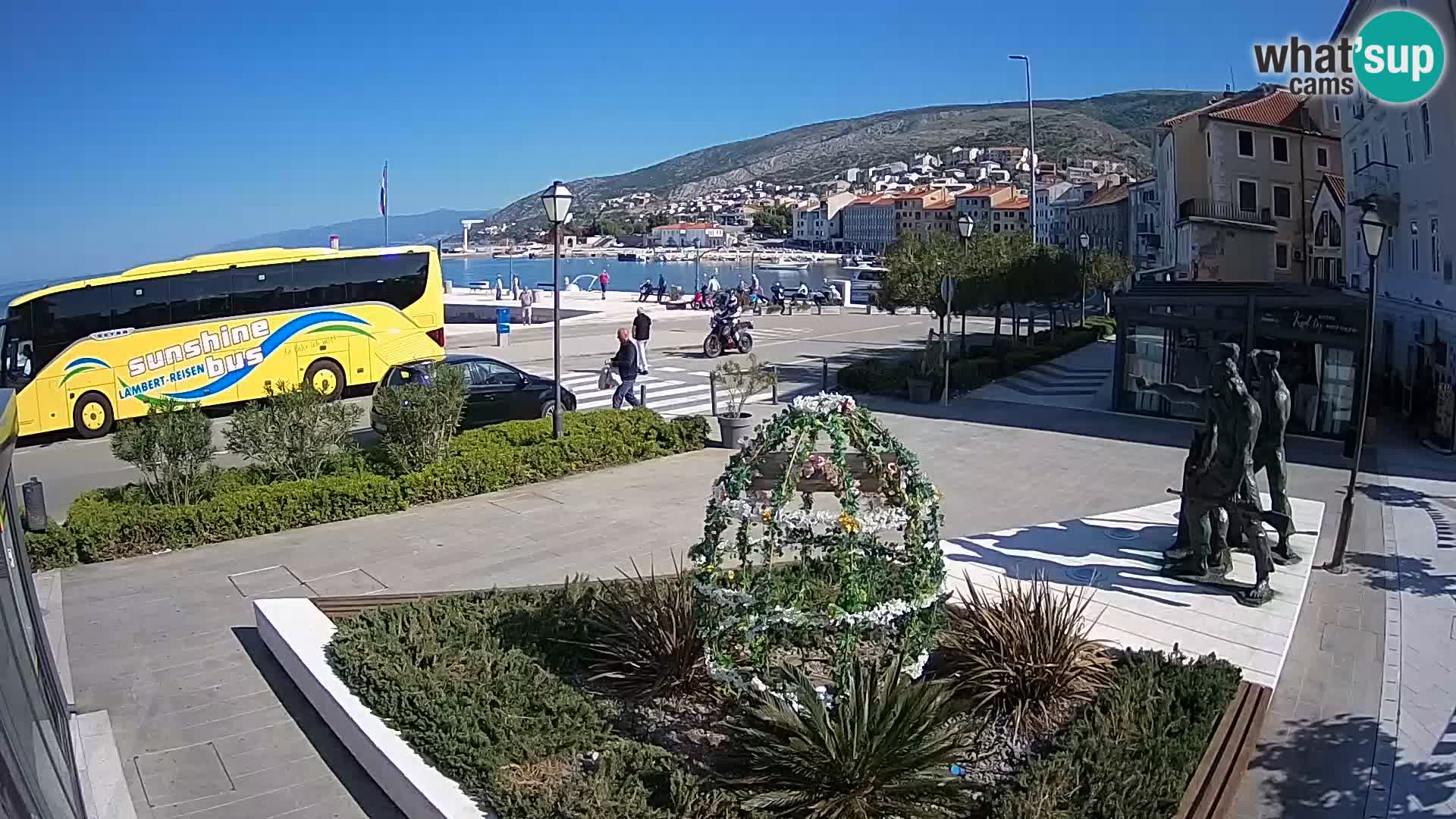 Webcam en vivo Senj riva – paseo marítimo