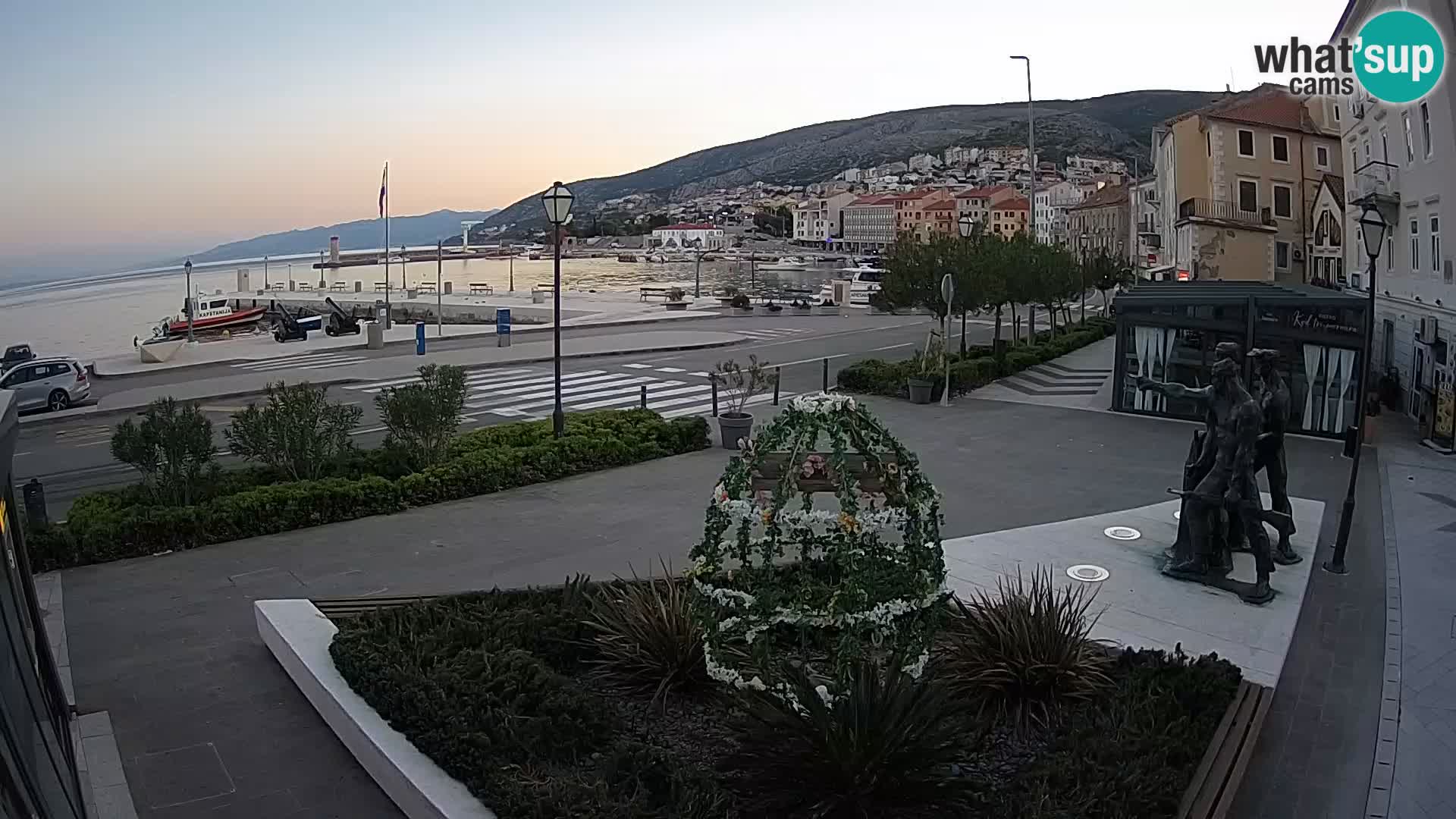 Spletna kamera v živo Senj riva – Hrvaška