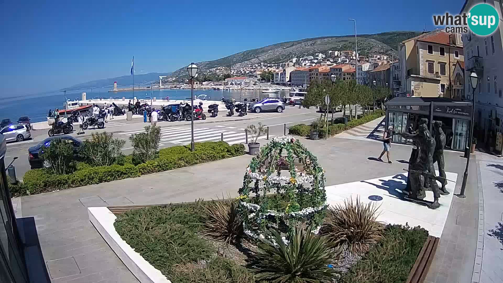 Webcam en direct Senj Riva – front de mer