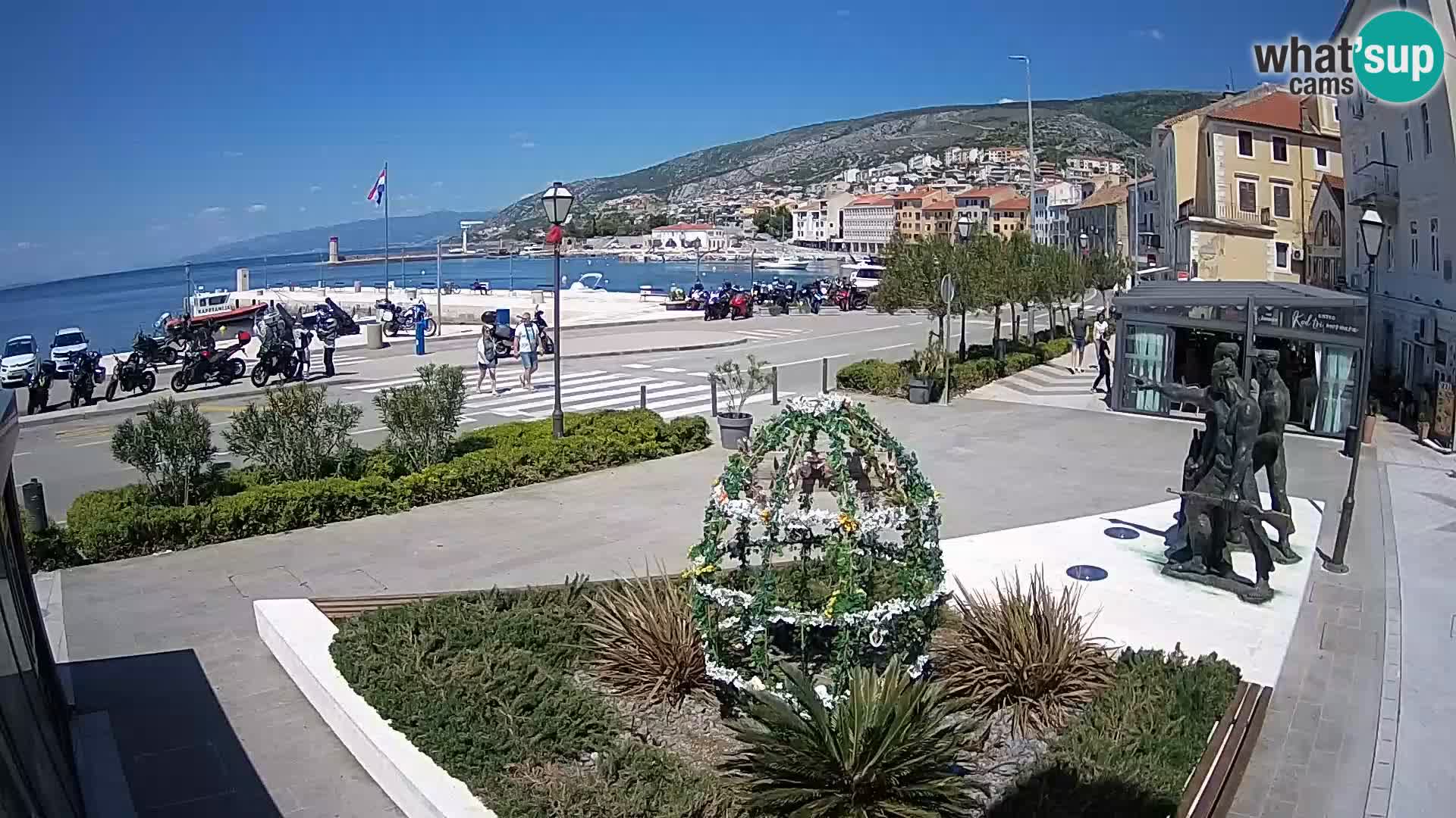 Webcam en direct Senj Riva – front de mer