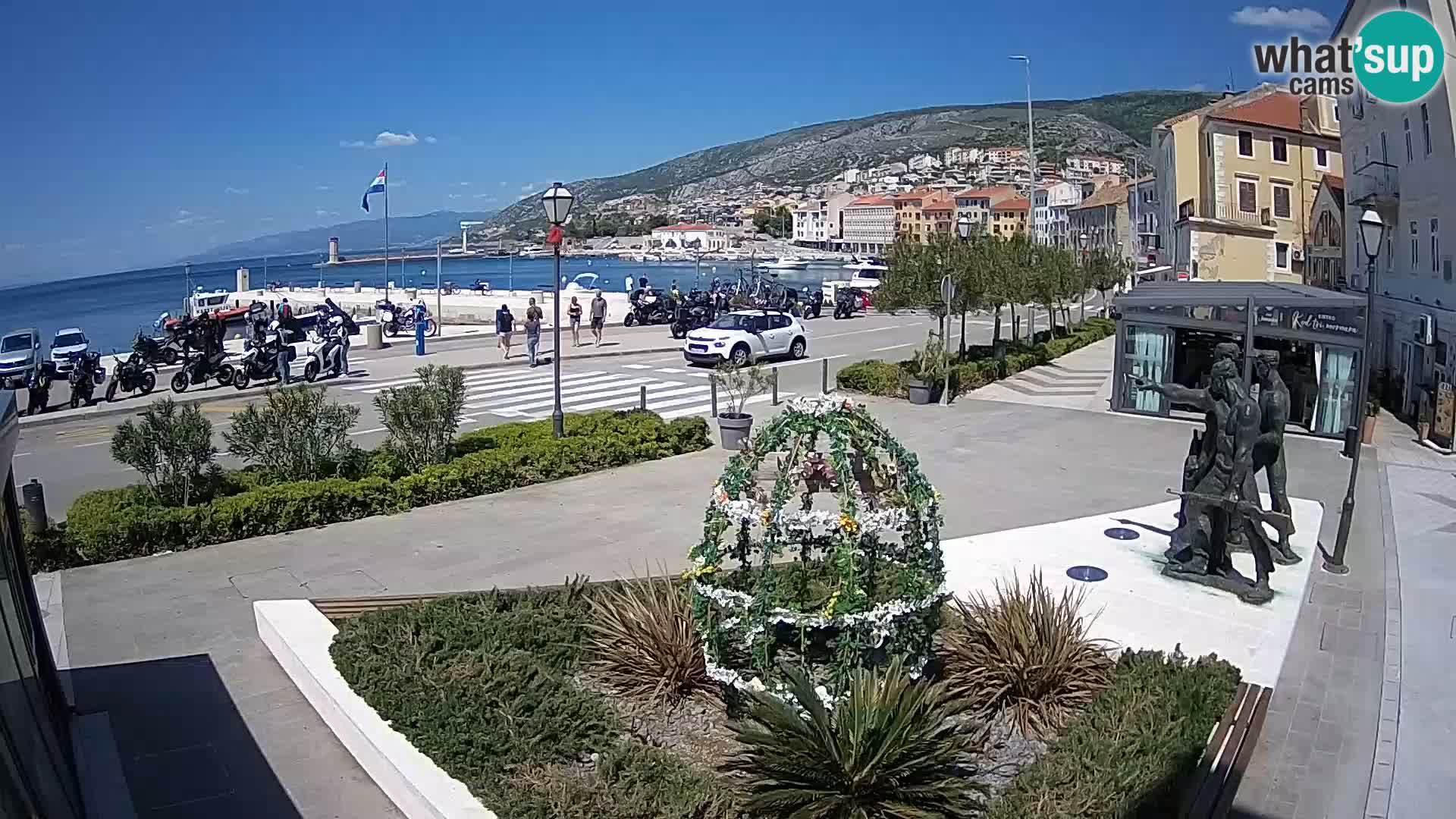 Webcam en direct Senj Riva – front de mer