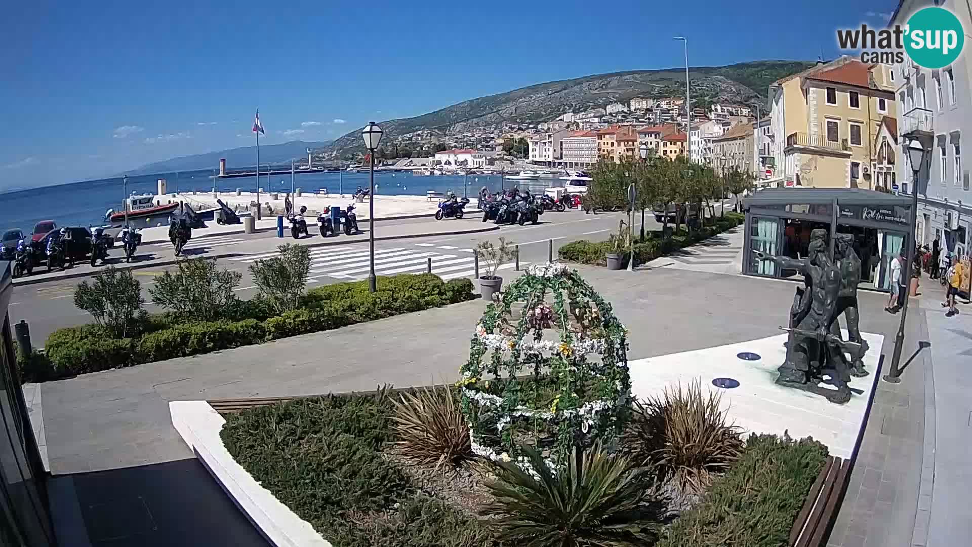 Webcam en direct Senj Riva – front de mer